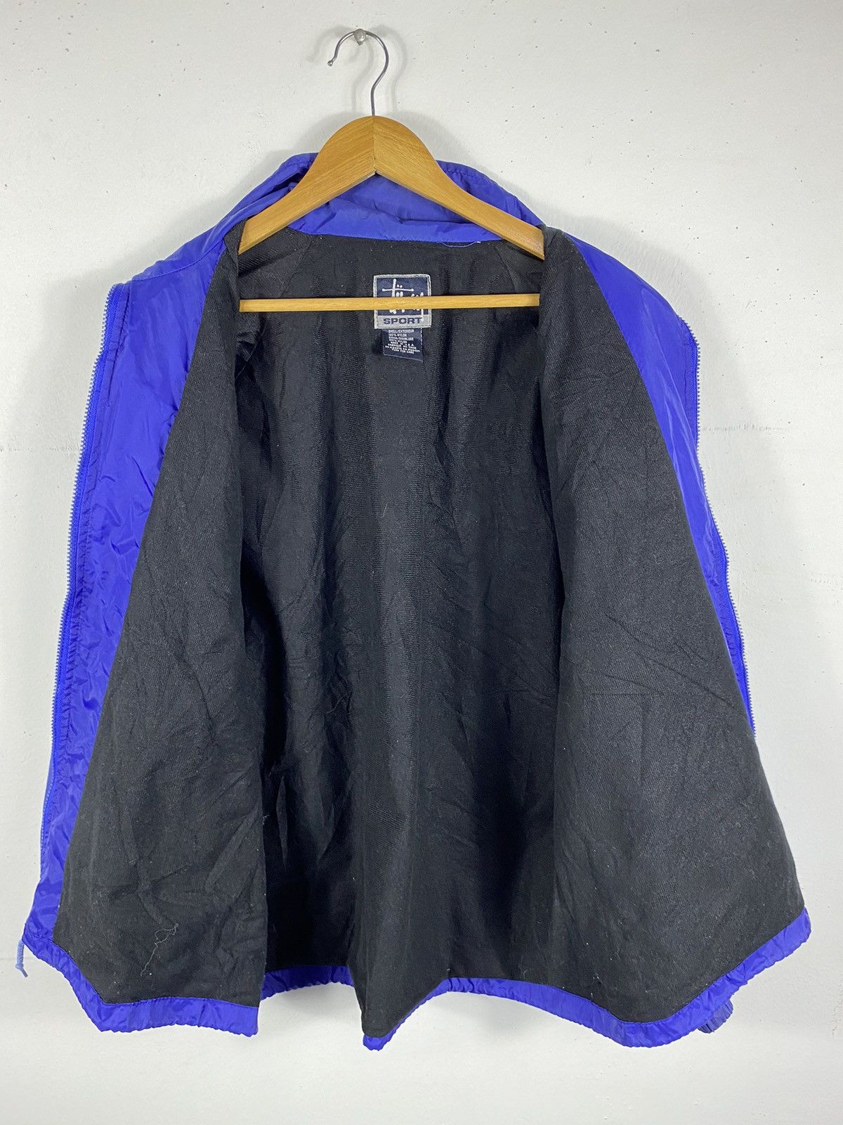 Stussy VTG 90s Stussy Big Logo Embroidery Windbraker Zipper Jacket Size US XL / EU 56 / 4 - 7 Thumbnail