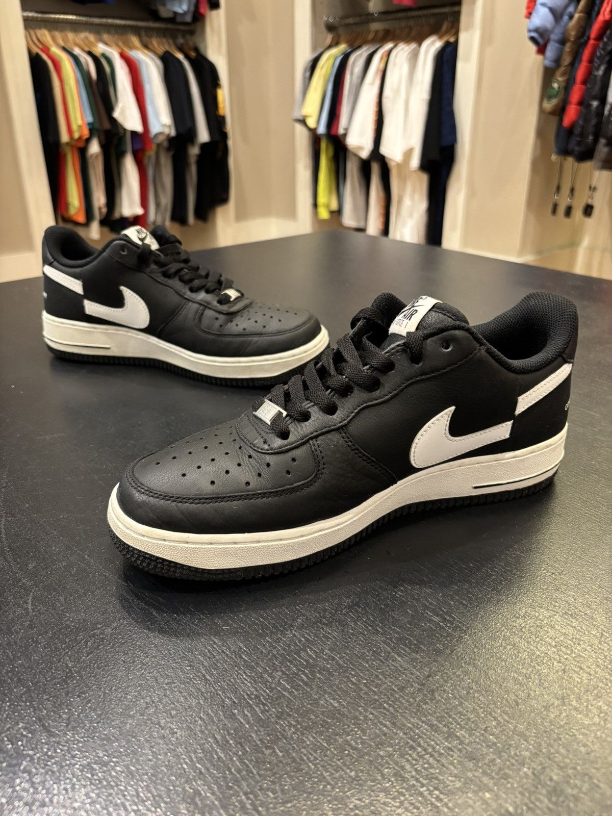 Comme des Garcons SHIRT × Nike × Supreme Nike Air Force 1 Low ‘Supreme X CDG’ 2018 Size US 8 / EU 41 - 2 Thumbnail