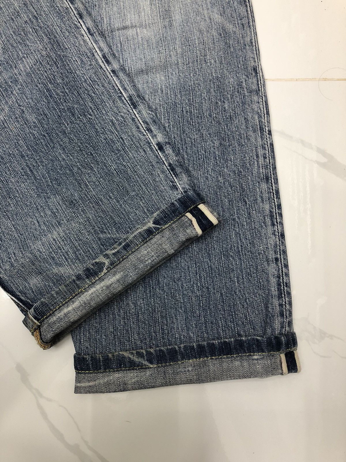 Hysteric Glamour × Japanese Brand × Vintage SICK DENIM BRAPPERS SELVEDGE DISTRESSED DENIM JEANS Size US 32 / EU 48 - 10 Thumbnail