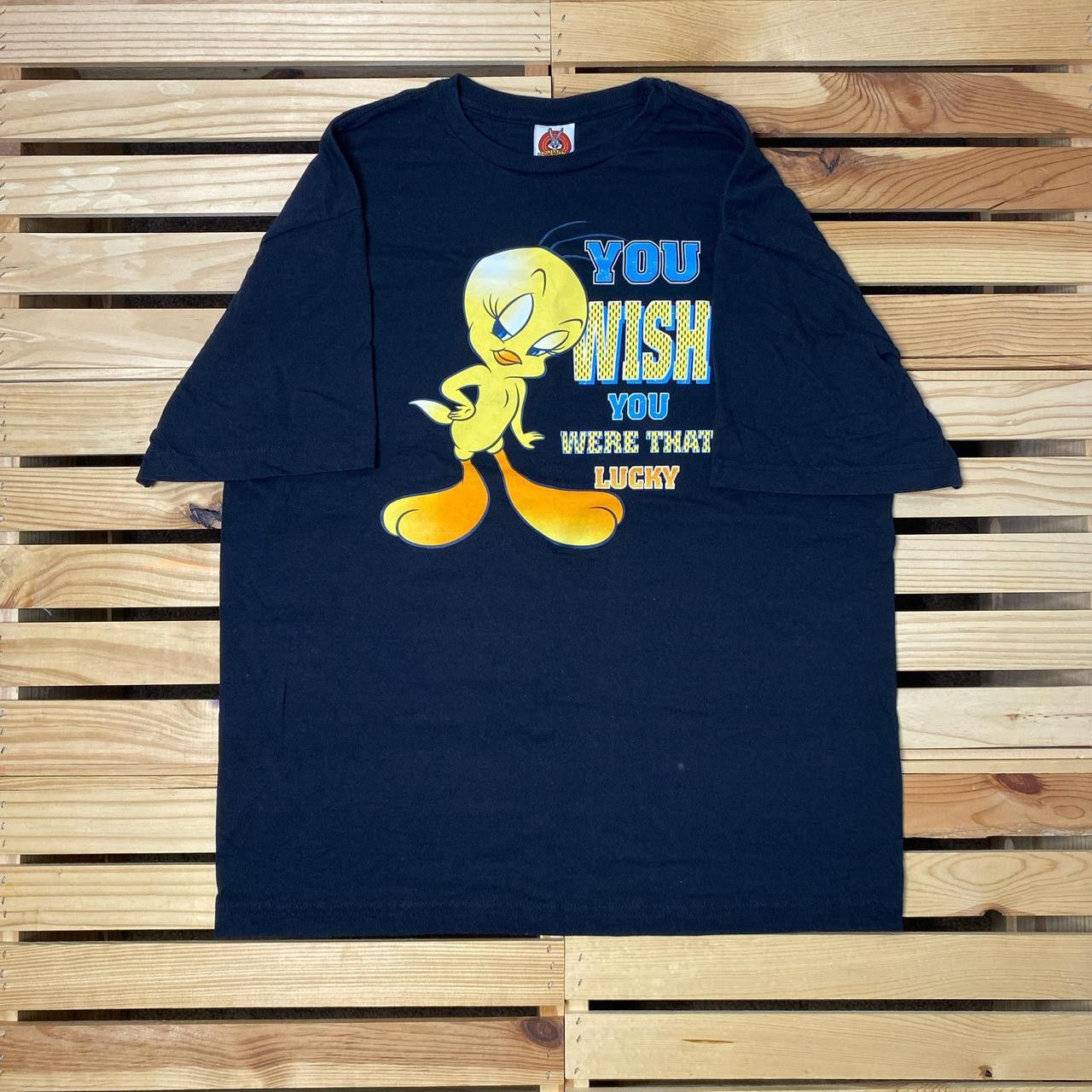 Other Vintage Tweety Bird Black Cartoon Promo Tee Size Large Size US L / EU 52-54 / 3 - 1 Thumbnail