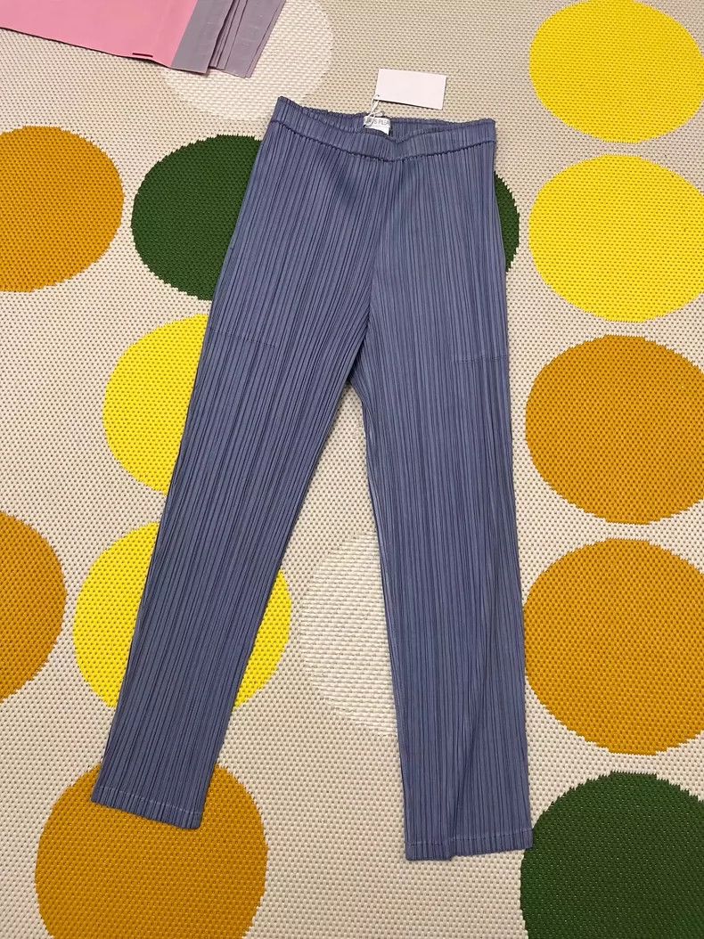 Issey Miyake issey miyake size:2 Blue skinny pants 2506-Nextarrow Size US 26 / EU 42 - 5 Thumbnail