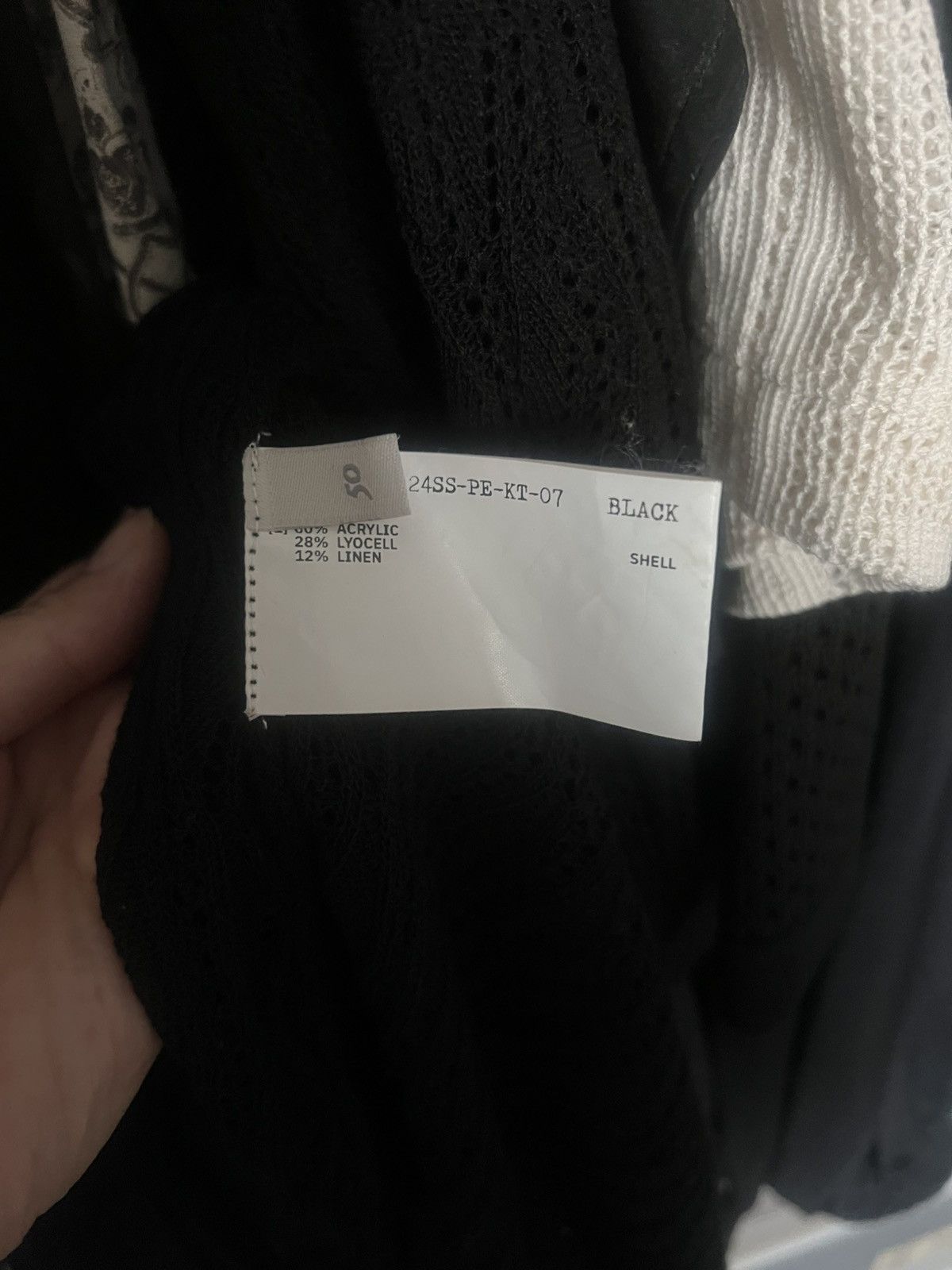 Yohji Yamamoto Professor.e - 24SS Knit Short Shirt Blouse Size US M / EU 48-50 / 2 - 7 Thumbnail