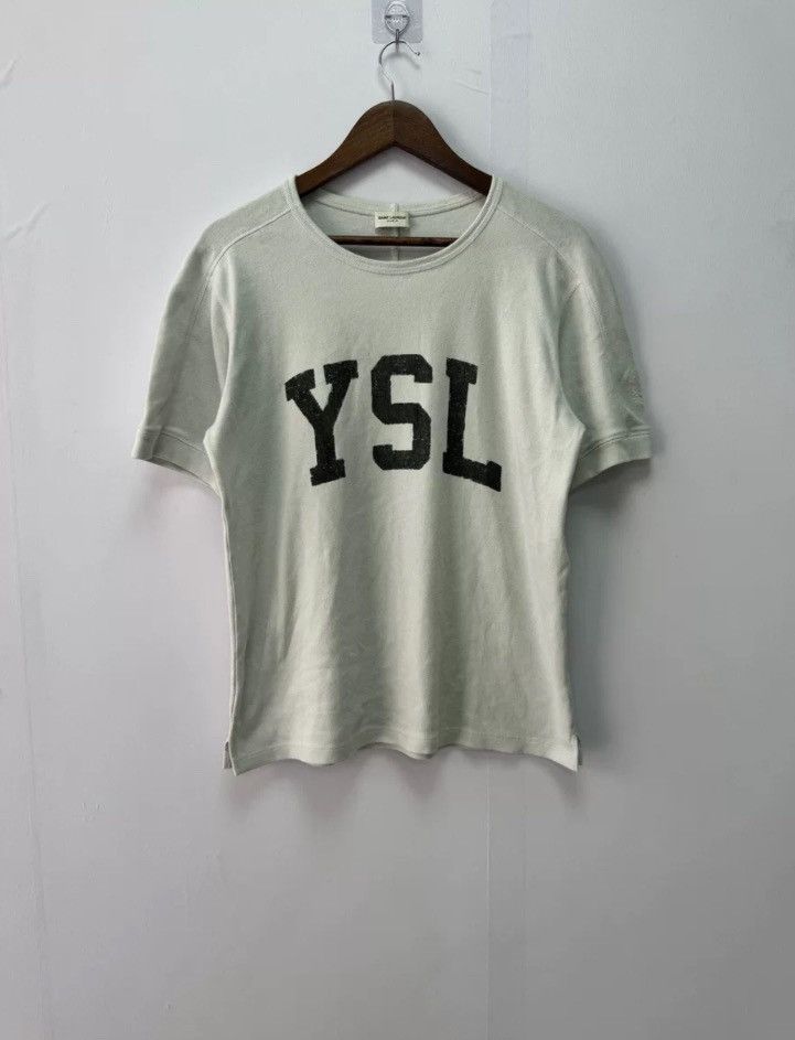 SAINT LAURENT PARIS サンローランパリ トップス XS ホワイト メンズ SAINT LAURENT PARIS XS size