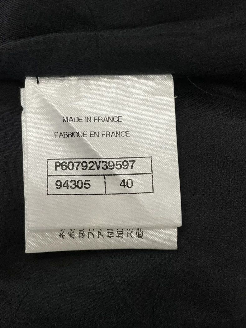 Chanel chanel Black A-shaped skirt Size 26" / US 2 / IT 38 - 5 Thumbnail