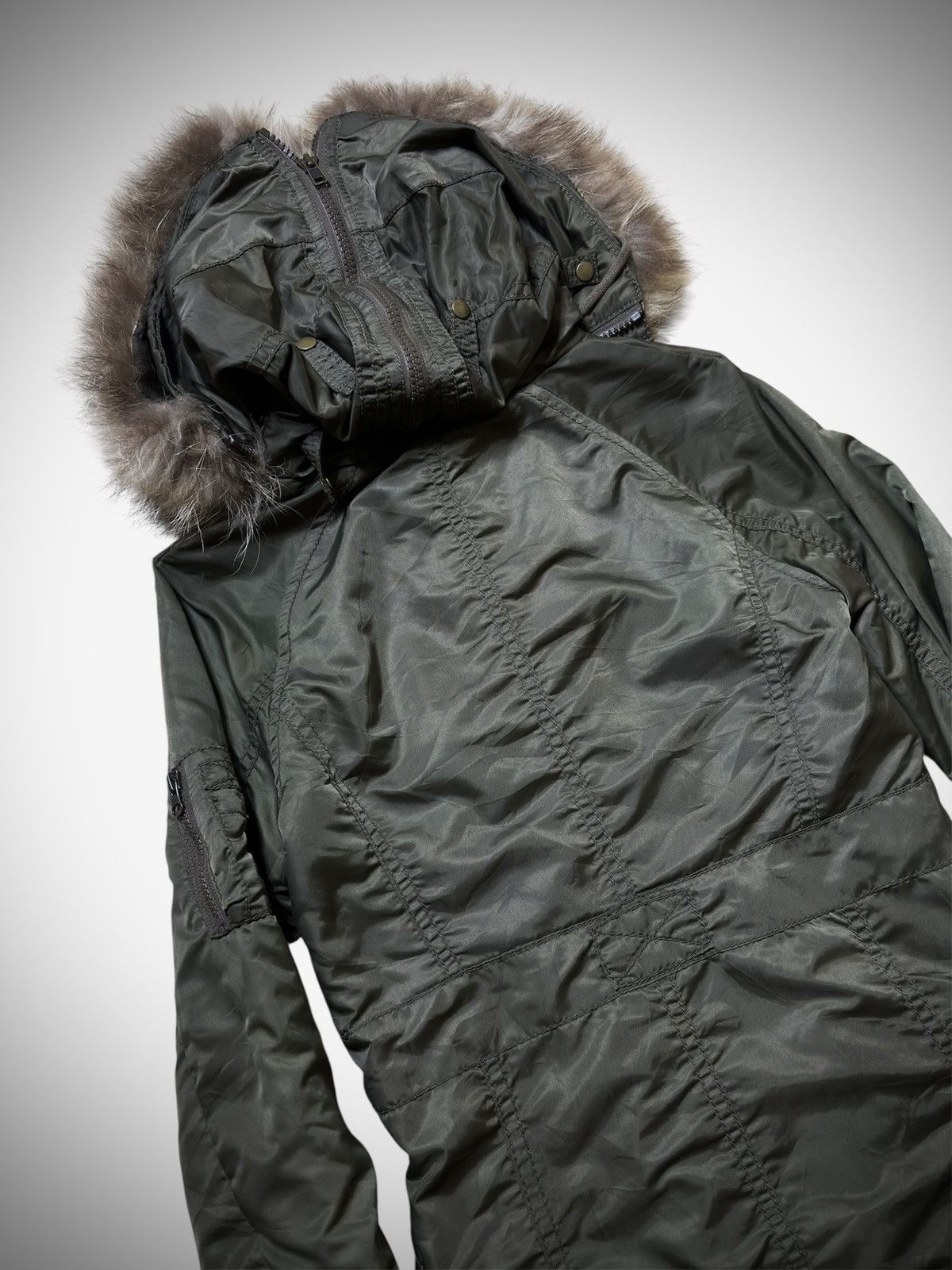 GOA 2000’s G.O.A - Japanese Archive Apocalypse Fur Racoon Parka Size US M / EU 48-50 / 2 - 7 Thumbnail