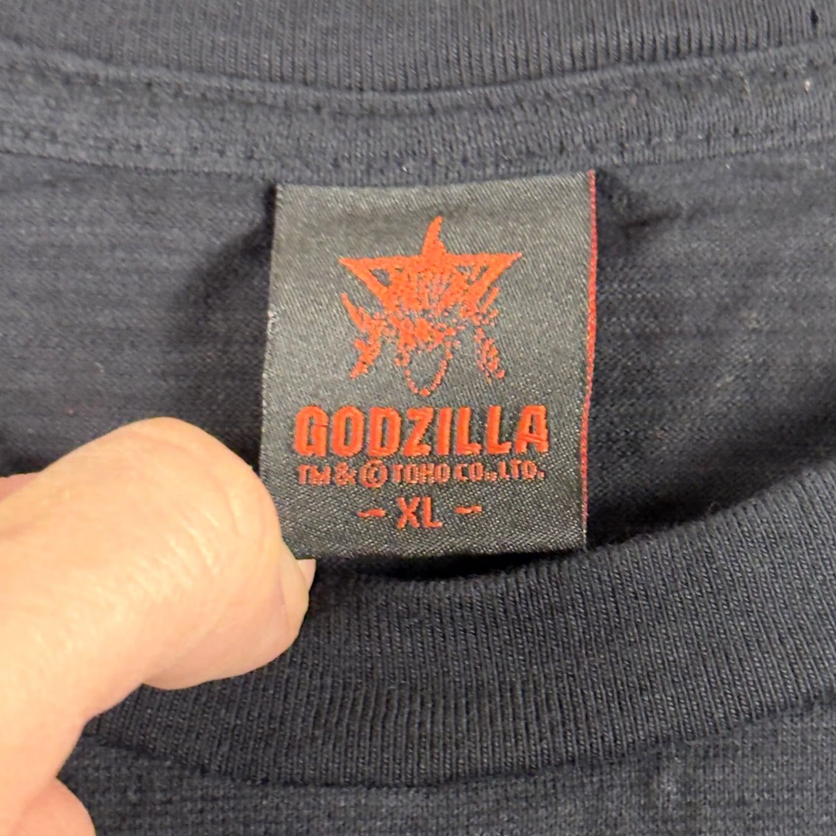 Vintage Vintage Godzilla Shirt Mens XL Black King Of The Monsters Tee Y2K Size US XL / EU 56 / 4 - 5 Thumbnail