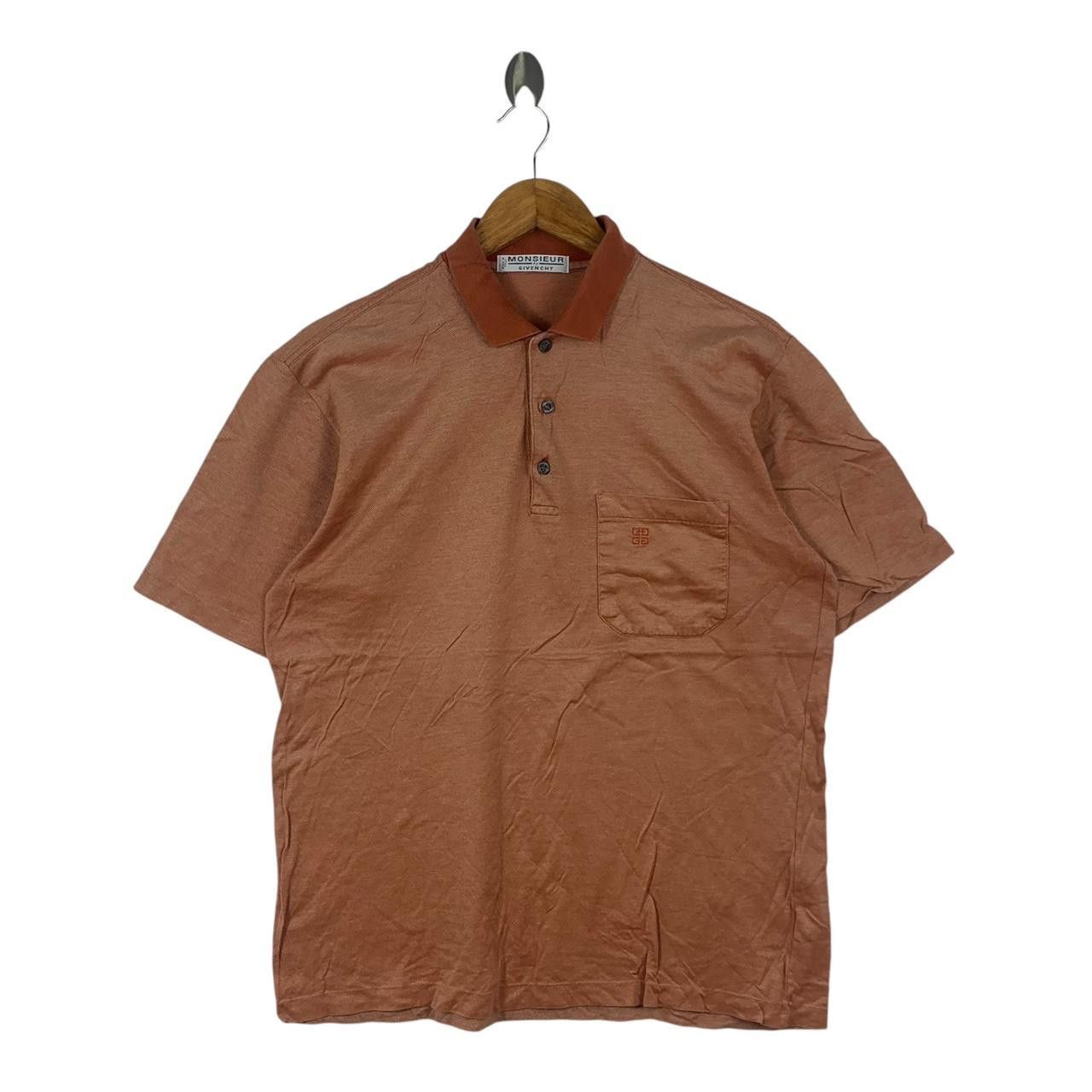 Givenchy Vintage 90’ GIVENCHY MONSIEUR COLLECTION Polo Tee Shirt Size US M / EU 48-50 / 2 - 1 Thumbnail