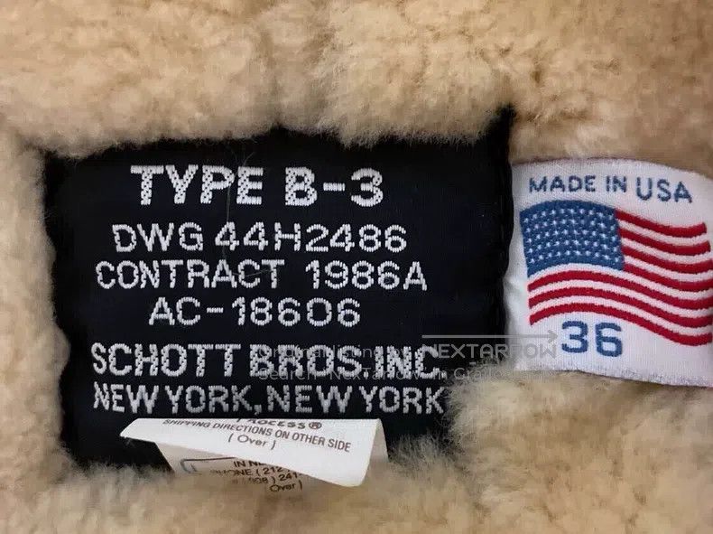 Schott Schott Bomber fur jacket Size US L / EU 52-54 / 3 - 9 Thumbnail