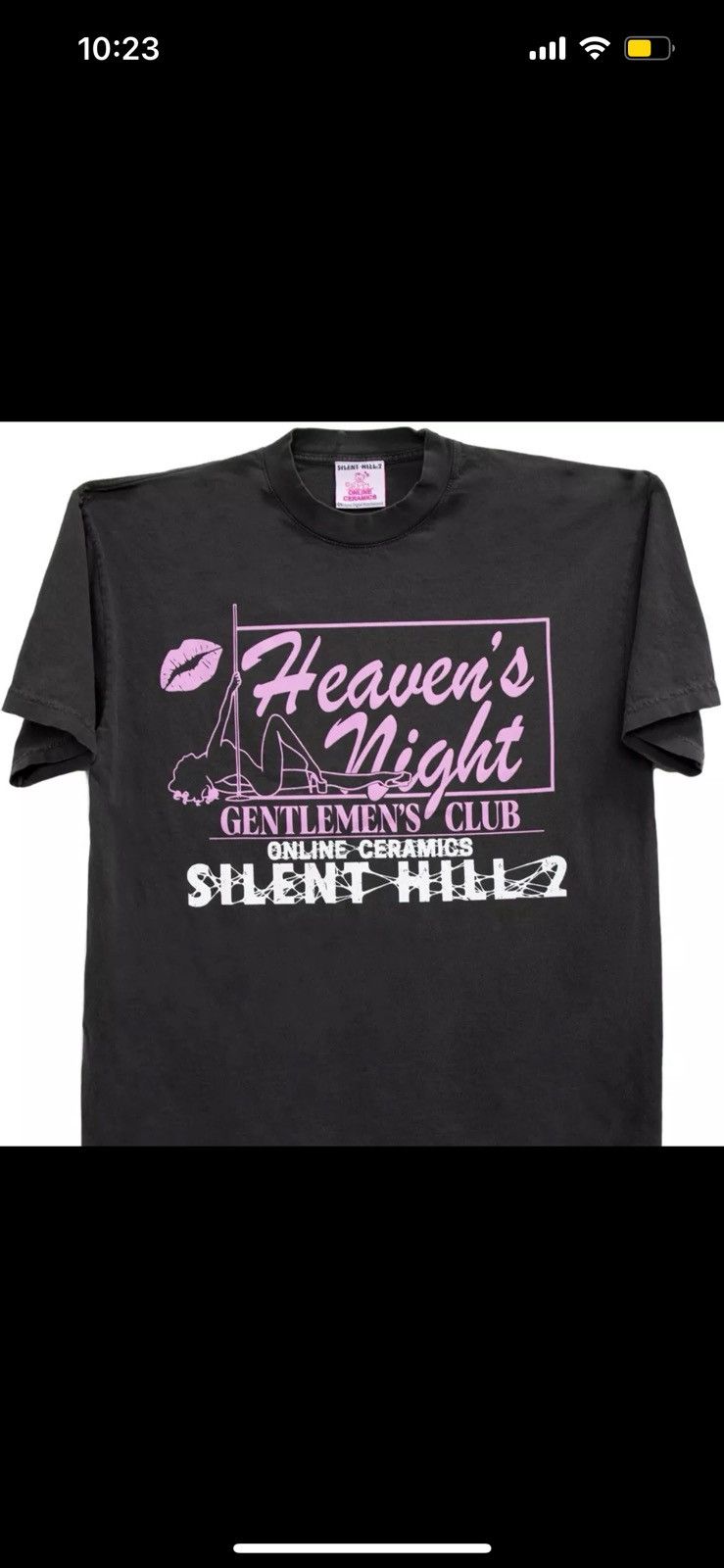 Online Ceramics XL Silent Hill 2 Online Ceramics Heaven’s Night T Shirt Tee Size US XL / EU 56 / 4 - 2 Thumbnail