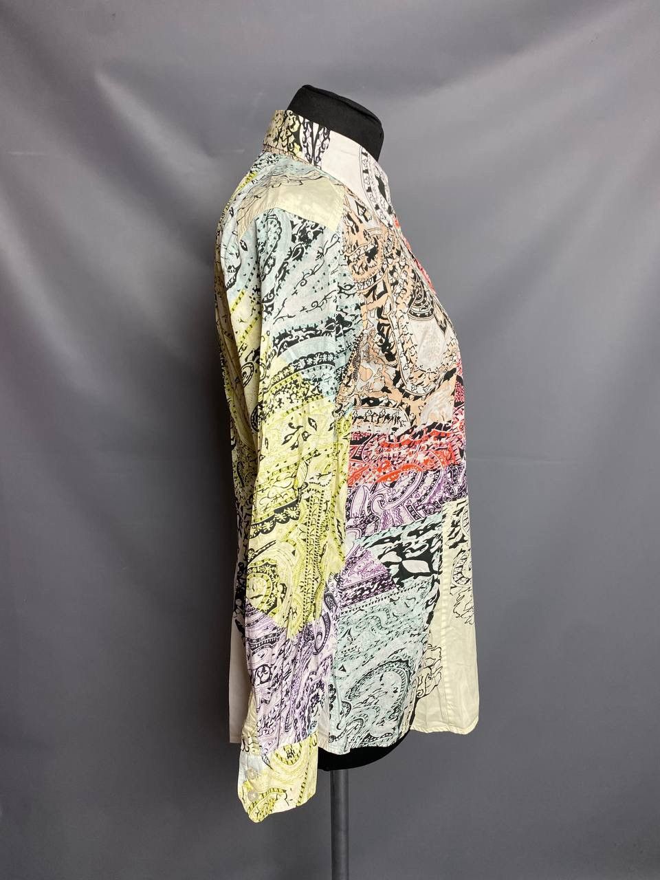 Etro Etro Womens Paisley Button-Up Shirt Long Sleeve Size 46 M/L Size US M / EU 48-50 / 2 - 10 Thumbnail