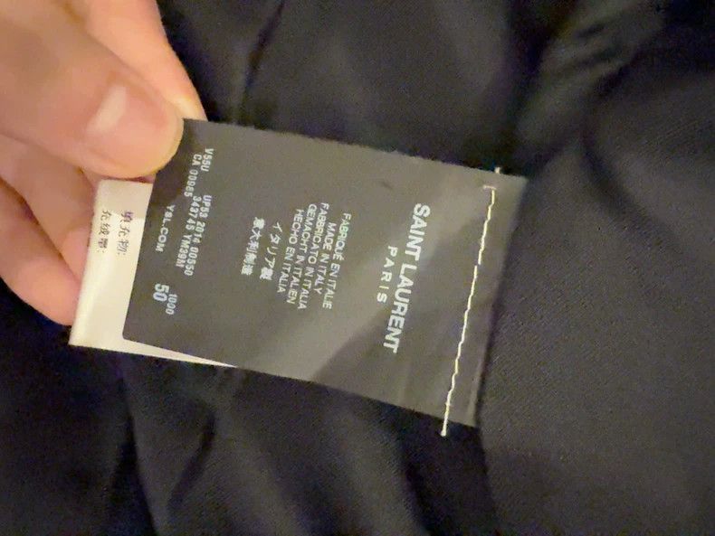 Saint Laurent Paris Saint Laurent Paris Leather baseball jersey-2506 Size US M / EU 48-50 / 2 - 4 Thumbnail