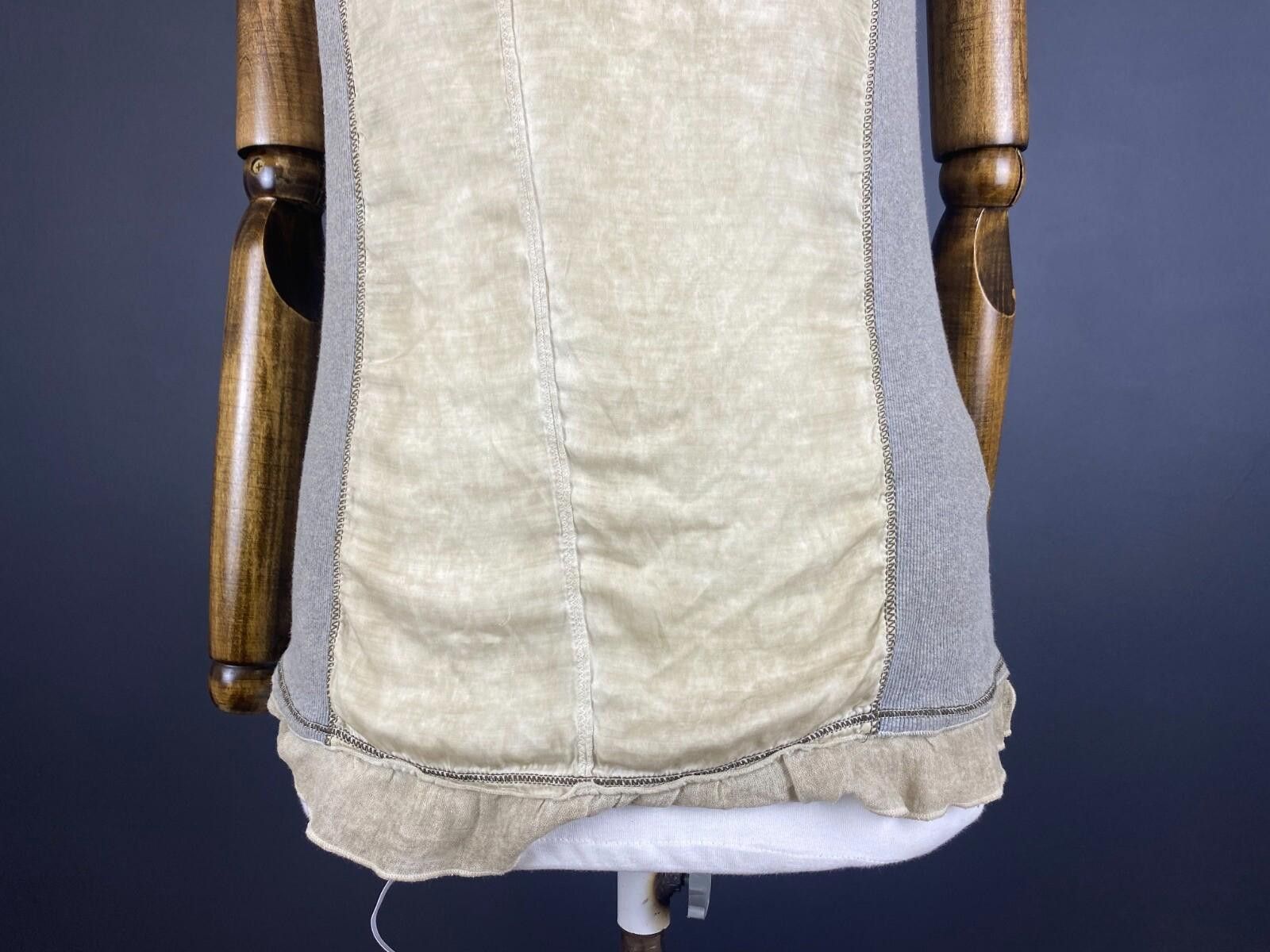 Designer Elisa Cavaletti Club Ivory Desiner Tank Top Blouse Size L Size L / US 10 / IT 46 - 3 Thumbnail