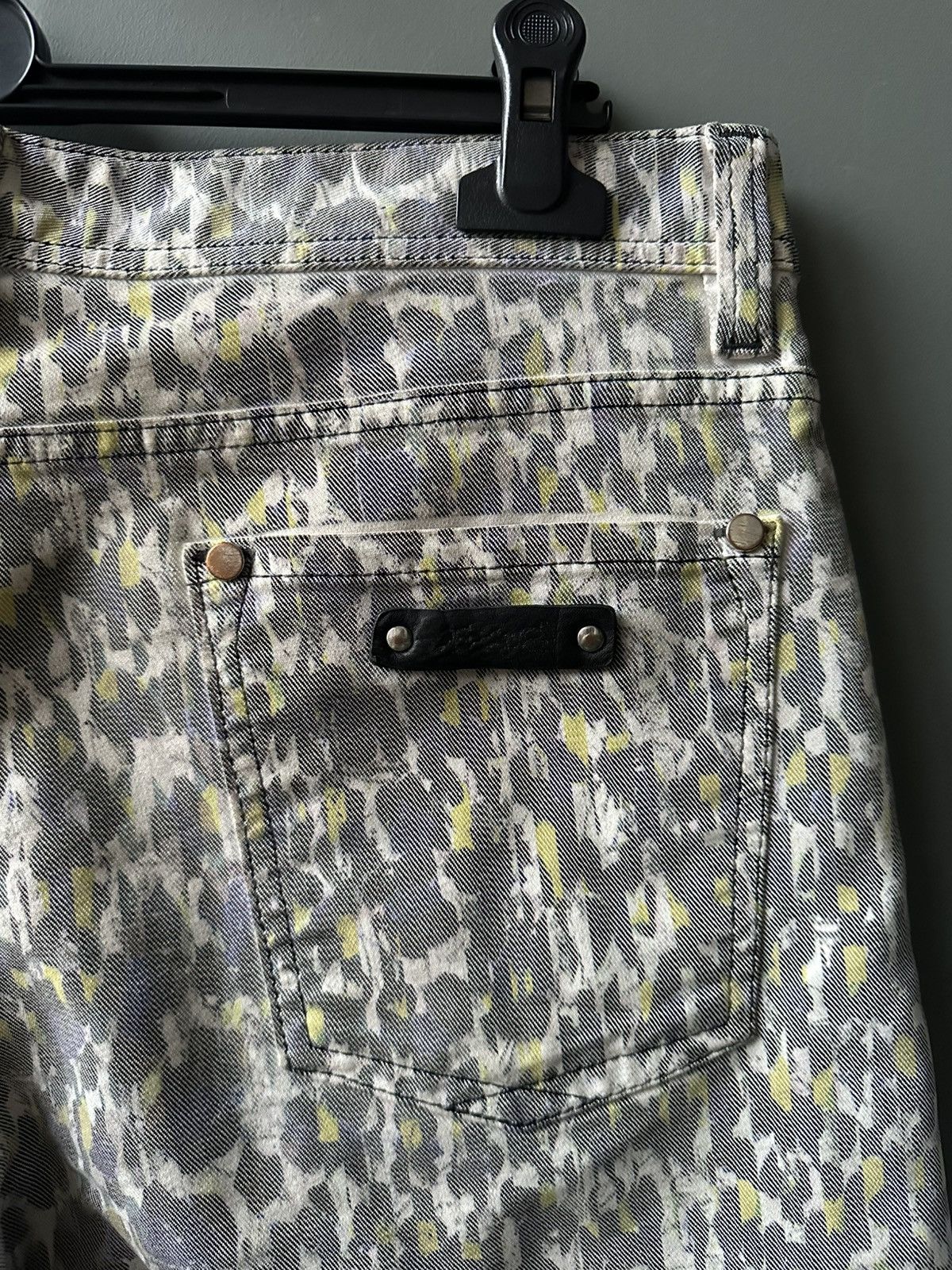 Just Cavalli Just Cavalli Denim Leopard Shorts Size 48 Size 34" / US 12 / IT 48 - 5 Thumbnail