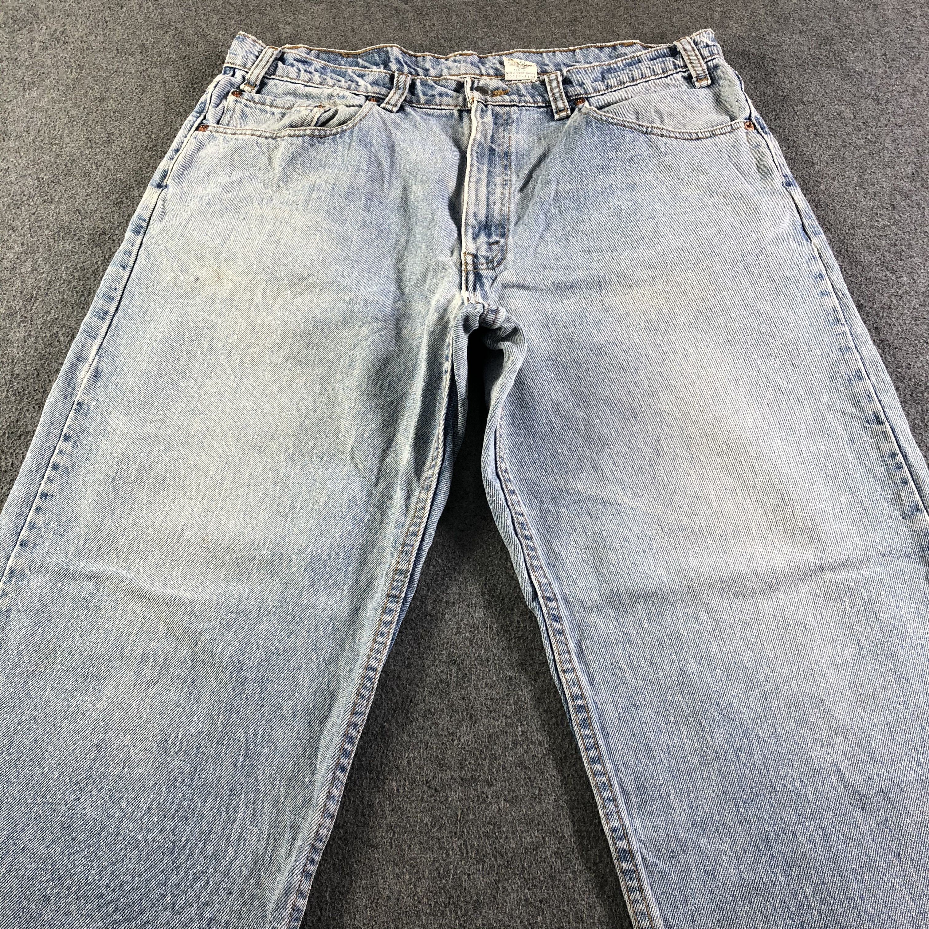 Levi's 90s Vintage Light Wash Levis 550 Jeans-J4515 Size US 37 - 3 Thumbnail
