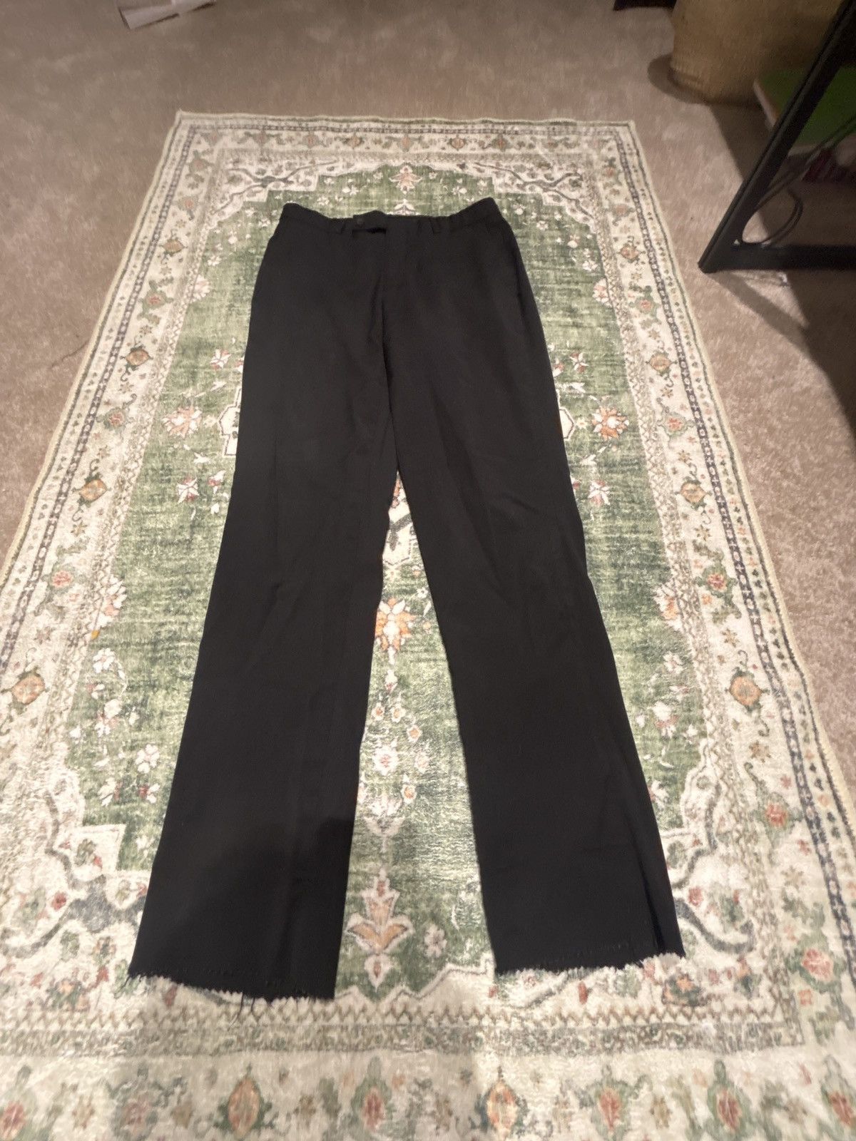 Vintage VINTAGE released hem suit pants Size US 30 / EU 46 - 2 Thumbnail