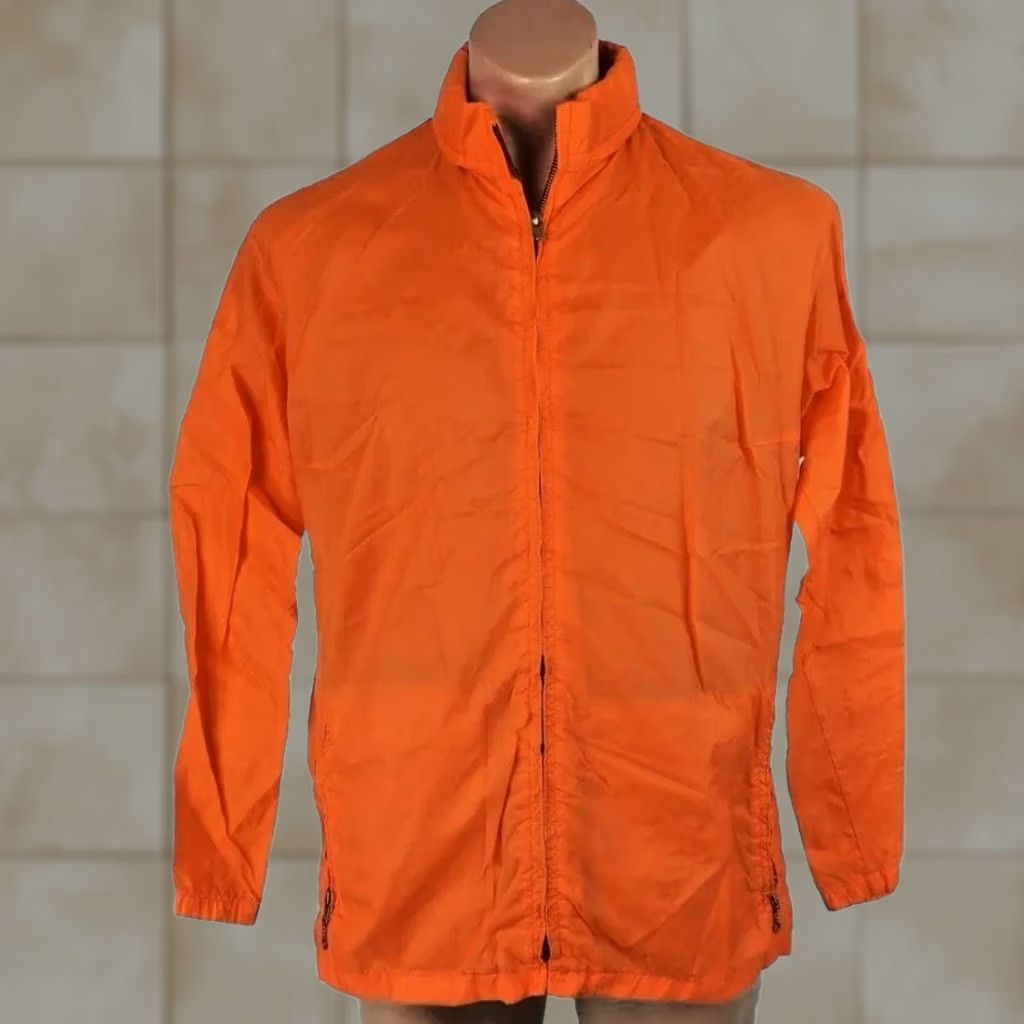 Equipment VTG 60s REI Recreational Equipment Windbreaker Orange Jacket L Mens M/L Japan Nylon Field Jacket Vintage REI Windbreaker Orange L Mens Size US L / EU 52-54 / 3 - 1 Thumbnail