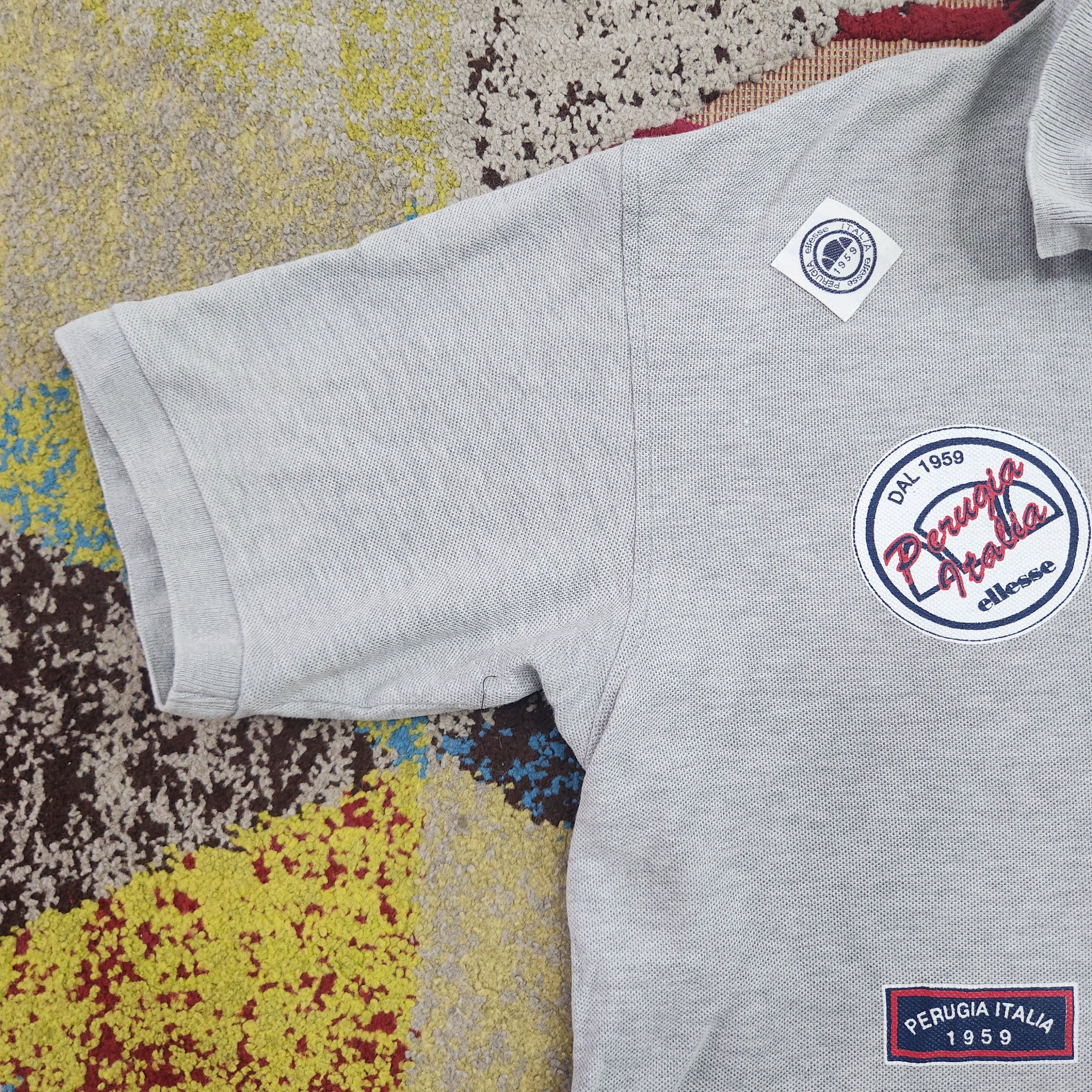 Ellesse × Vintage Vintage 1990s Ellesse Polo Shirts Perugia Italy Size US L / EU 52-54 / 3 - 7 Thumbnail