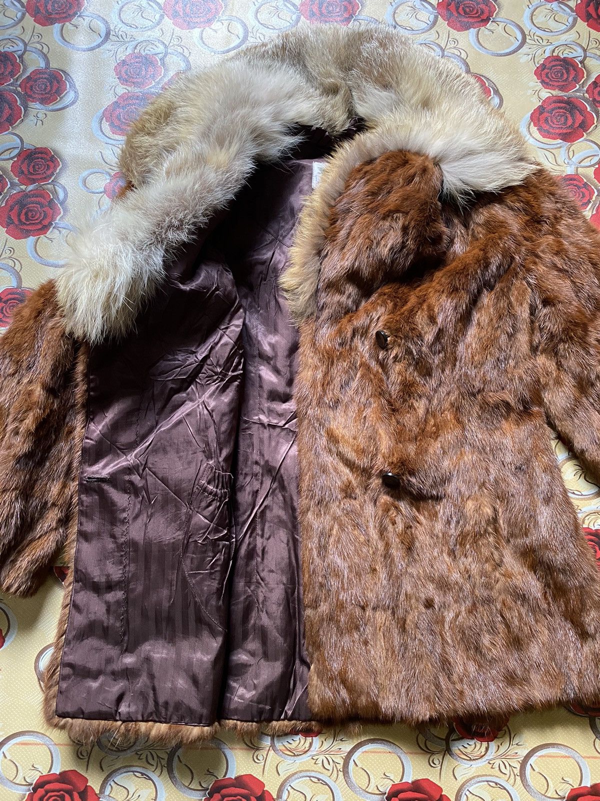 Vintage Vintage Cow Leather Fur Jacket Size ONE SIZE - 8 Thumbnail