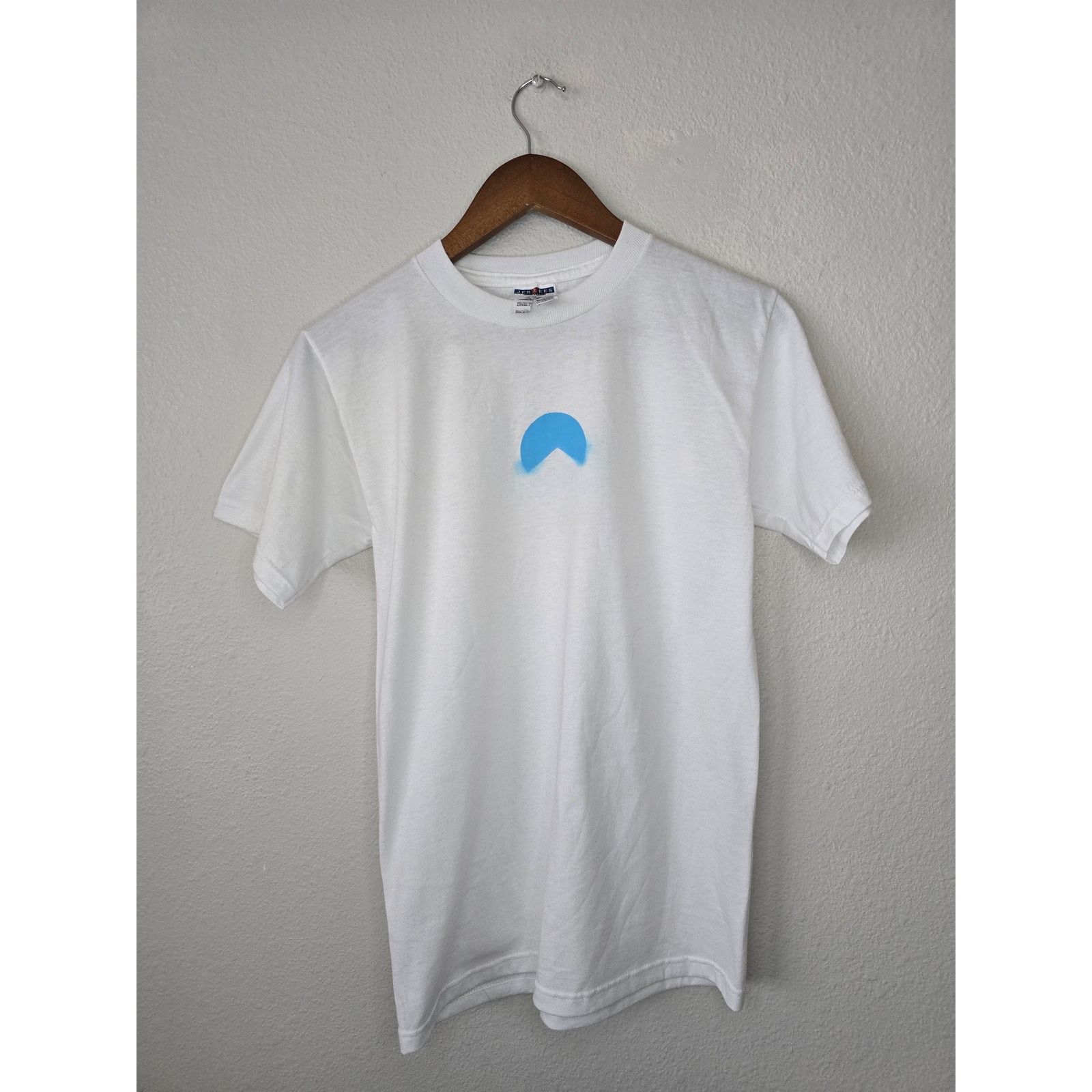 Jerzees × Vintage Vintage Test Print Shirt Experimental Graphic S White Tee Size US S / EU 44-46 / 1 - 3 Thumbnail