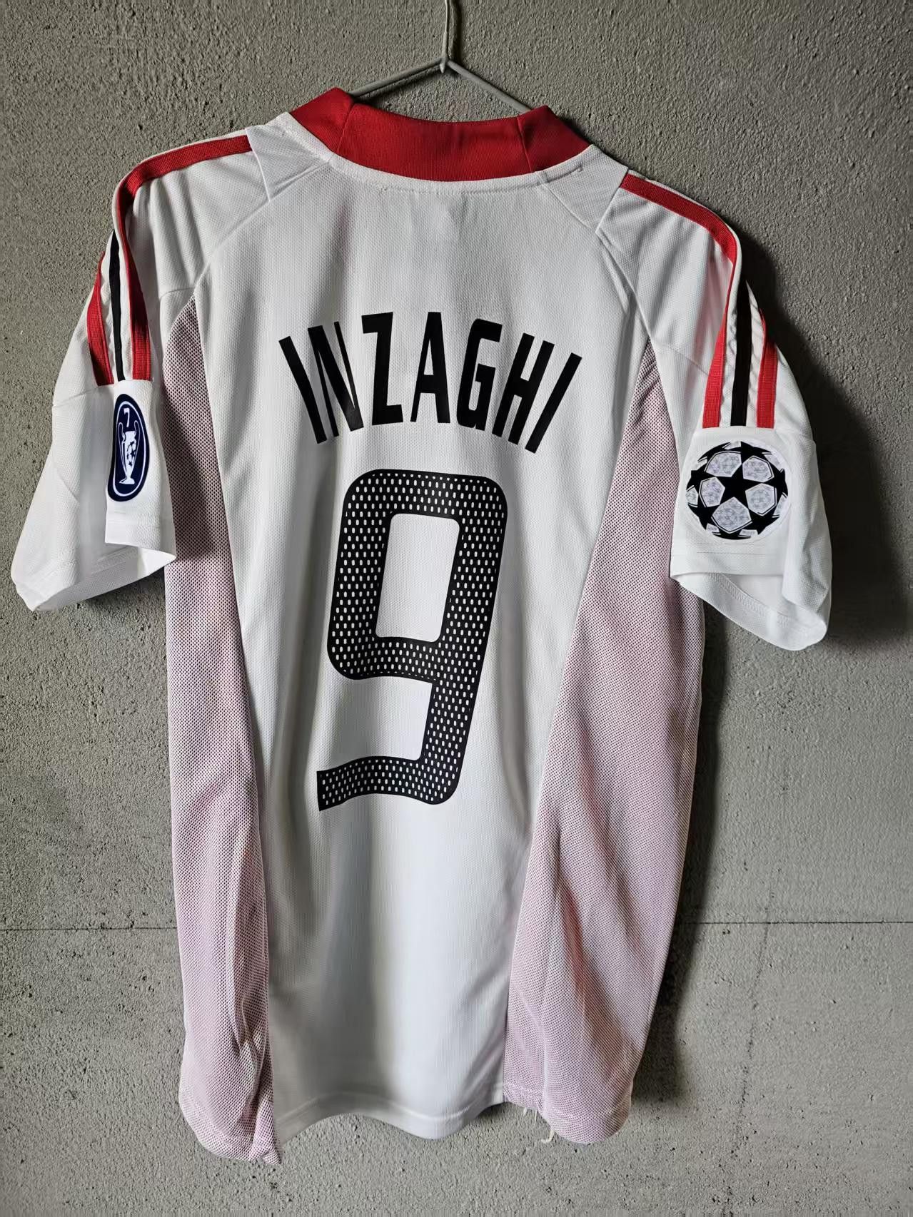 Other 2003 Vintage AC Milan #9 Inzaghi Jersey Size US L / EU 52-54 / 3 - 1 Thumbnail