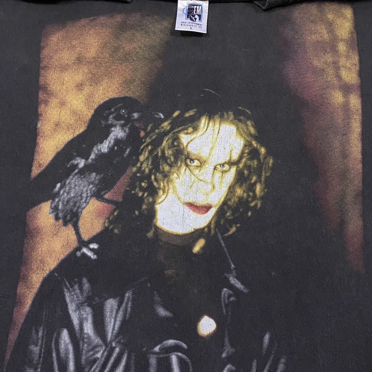 Vintage VINTAGE 90S THE CROW BRANDON LEE MOVIE T-SHIRT Size US L / EU 52-54 / 3 - 2 Thumbnail