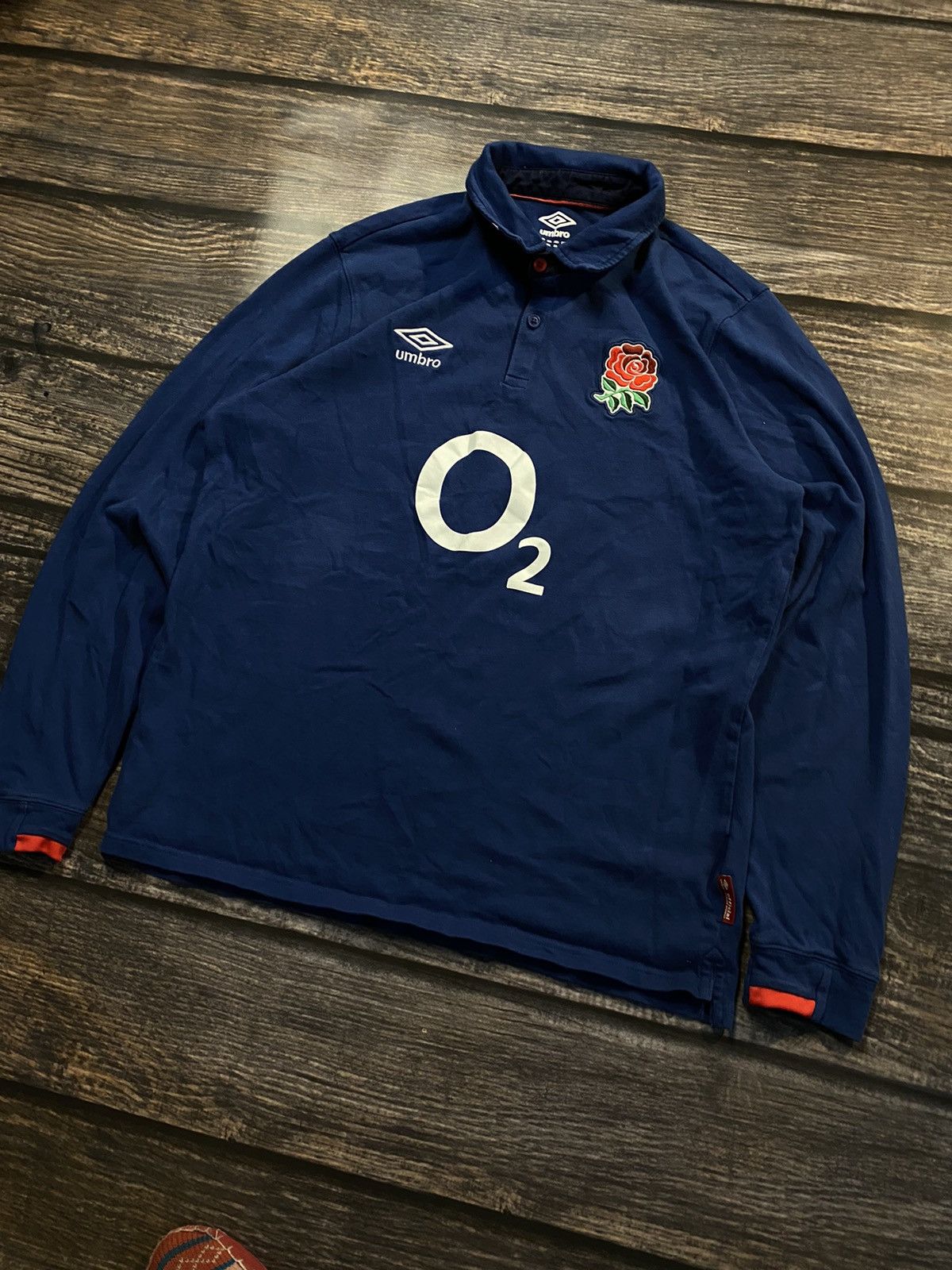 Umbro ⚡️UMBRO CLASSIC ENGLAND RUGBY Size US XL / EU 56 / 4 - 2 Thumbnail
