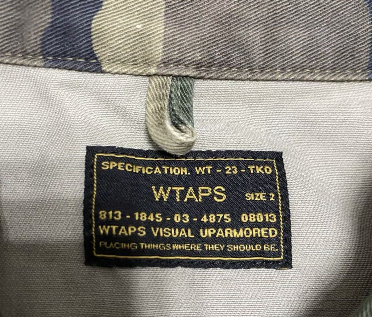 Wtaps WTAPS 16AW HBT Washed Single-Pocket Camo Jacket J16 Size US M / EU 48-50 / 2 - 4 Thumbnail