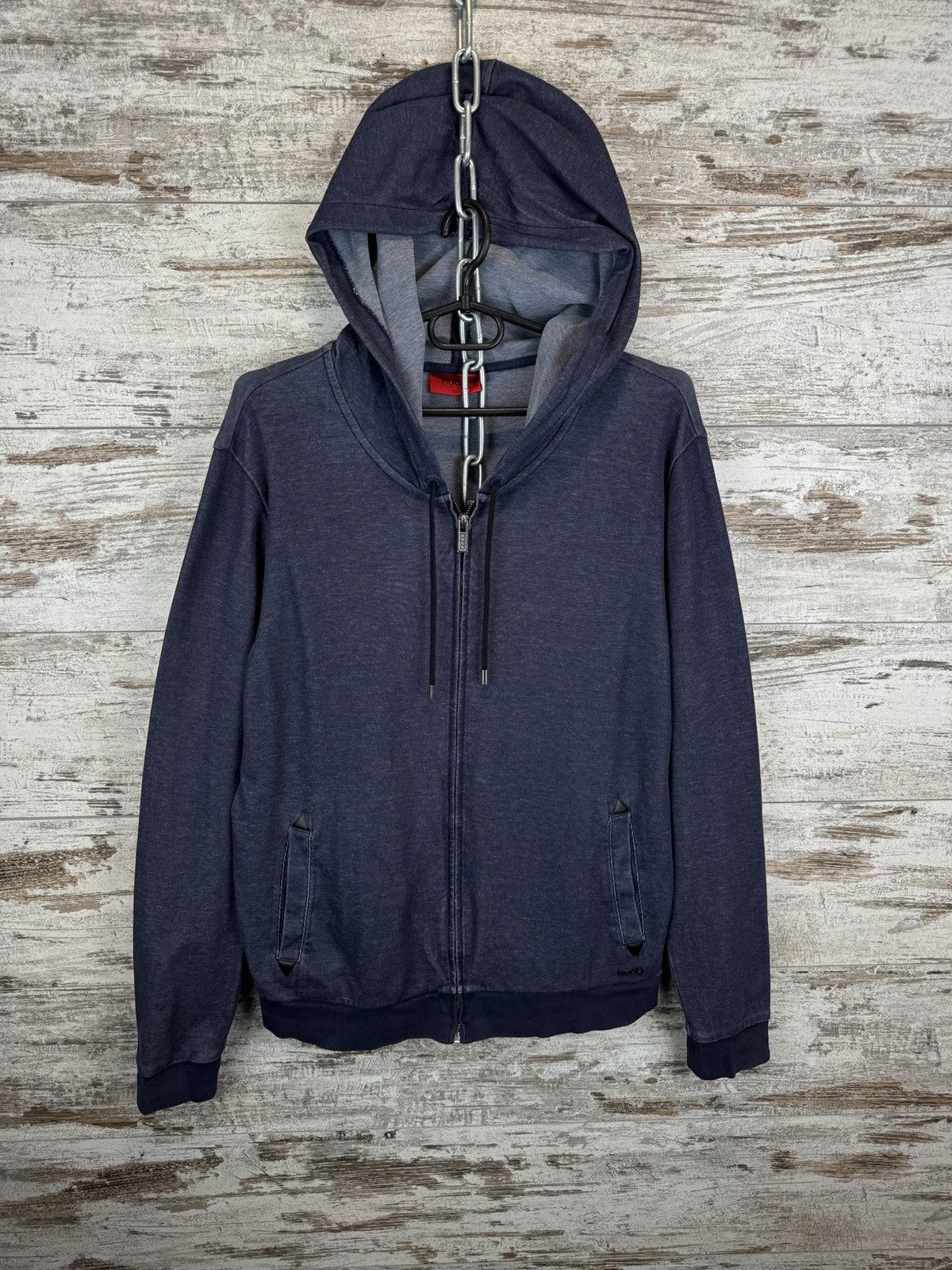 Hugo Boss Mens Hugo Boss zip hoodie Size US M / EU 48-50 / 2 - 2 Thumbnail