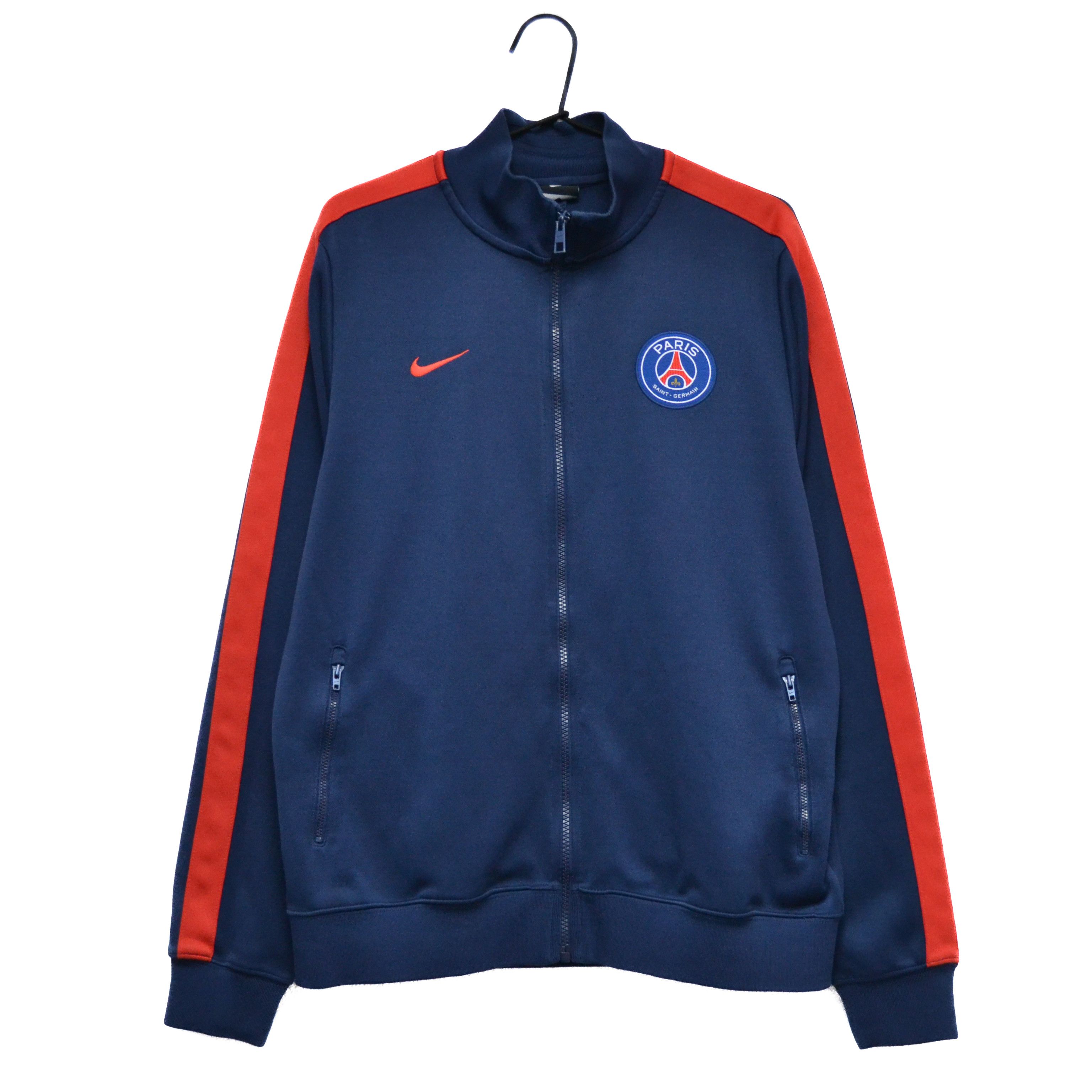 Vintage Nike Swoosh buy PSG Paris Saint Germain 90s Soccer Reversible Jacket Large.