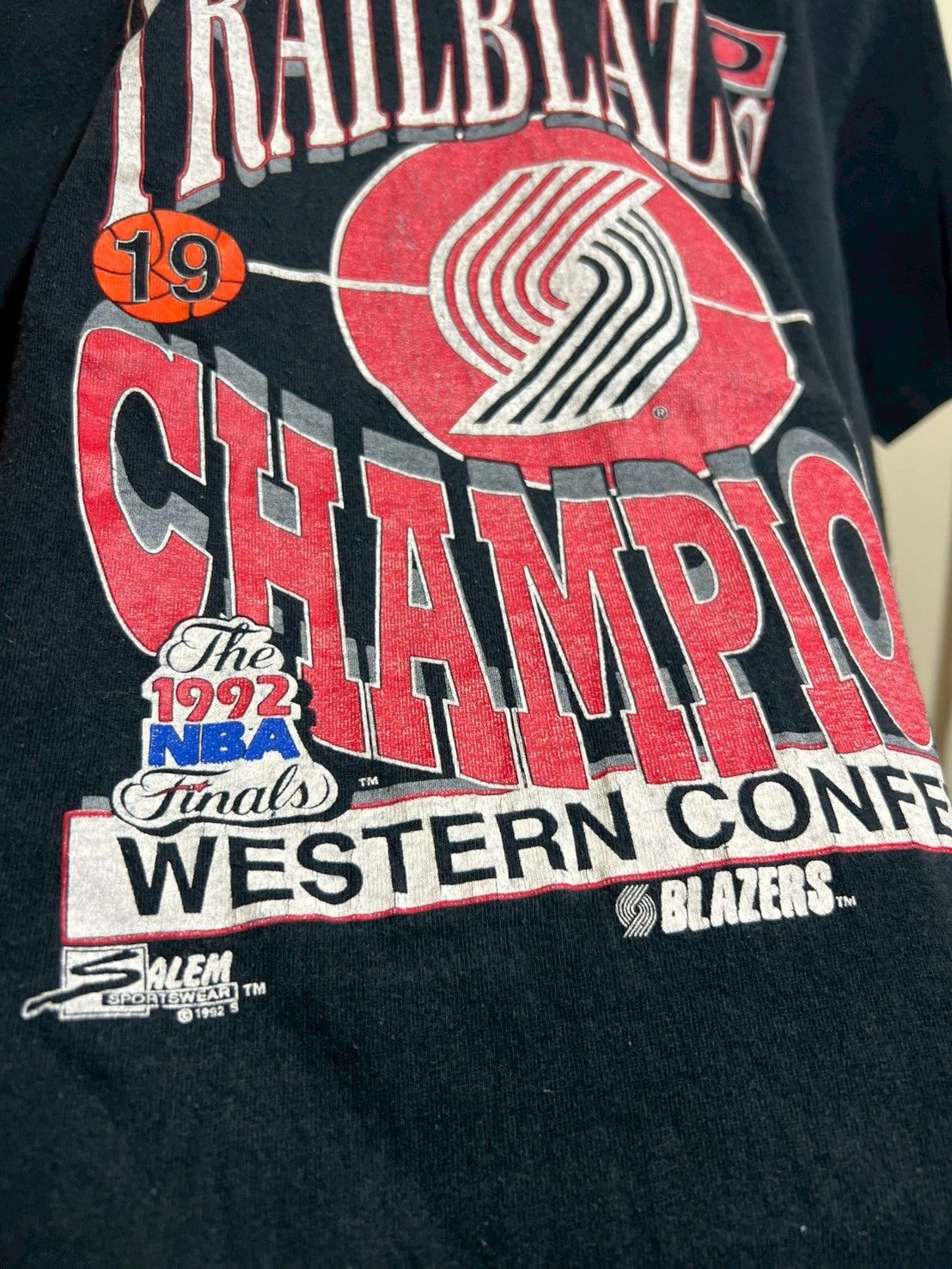 NBA × Vintage Vintage 1992's Portland Trail Blazers shirt NBA bnz02 Size US S / EU 44-46 / 1 - 4 Thumbnail