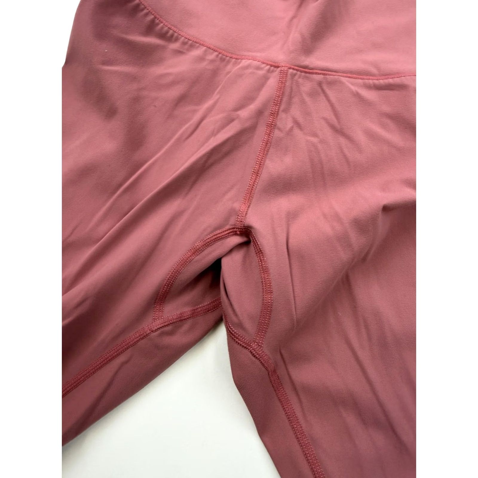Vintage Buffbunny Collection Leggings Womens Small Pink High Rise Ankle Gym & Training Yoga Running Knit Slim Solid 90s? Size 28" / US 6 / IT 42 - 2 Thumbnail