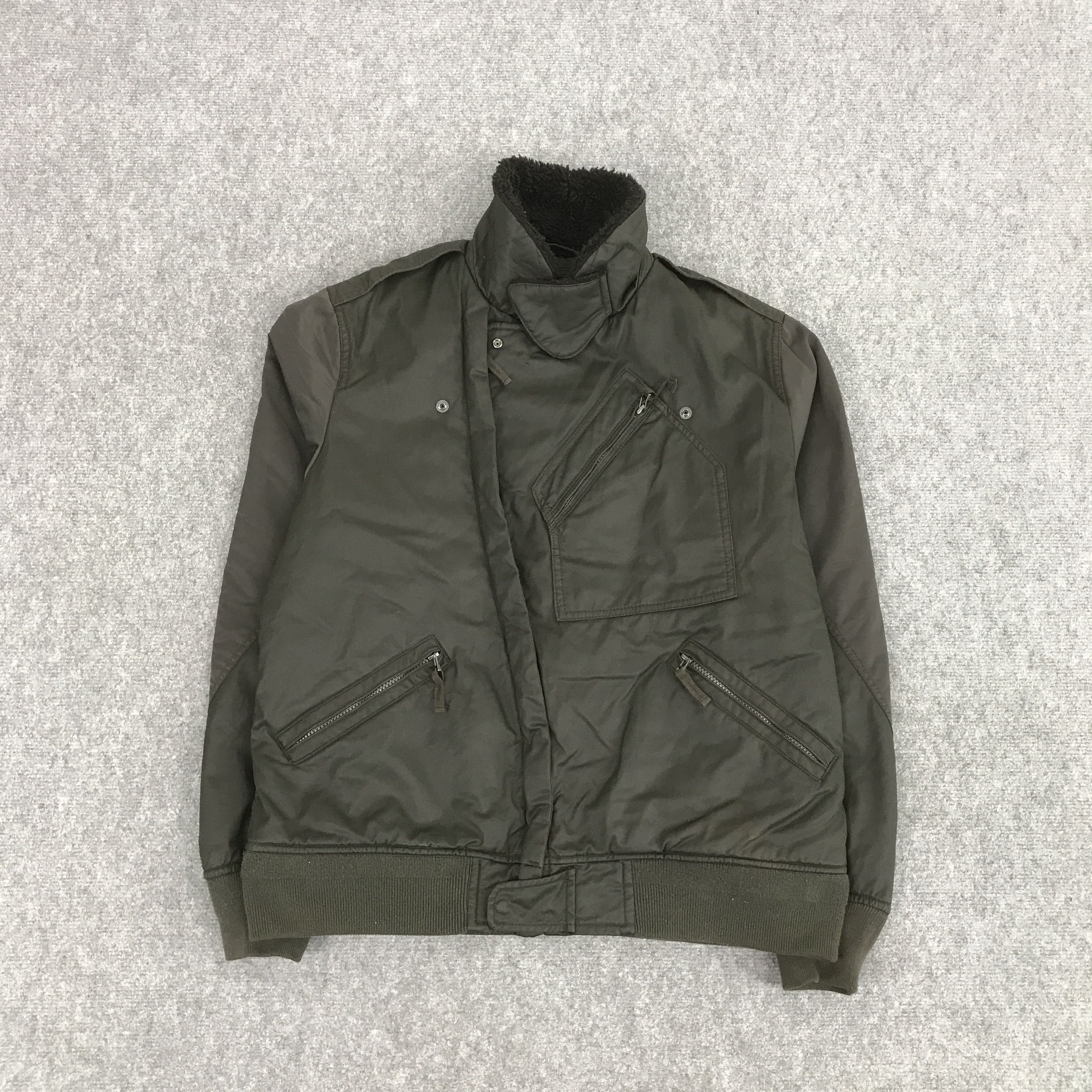 Japanese Brand × Vintage MA-1 MILITARY JACKET UNIQLO DESIGN JAPAN JACKET Size US XL / EU 56 / 4 - 1 Thumbnail