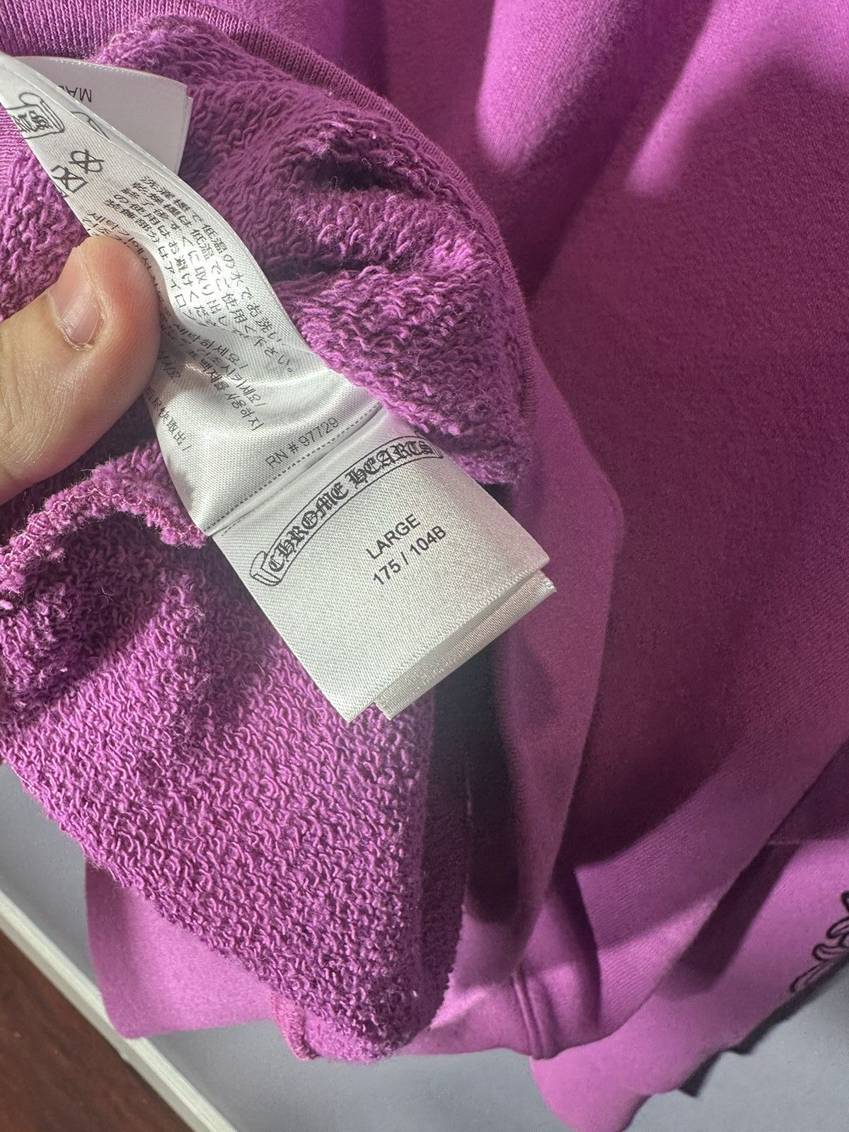 Chrome Hearts Chrome hearts matty boy purple spider crewneck PHYS Size US L / EU 52-54 / 3 - 3 Thumbnail