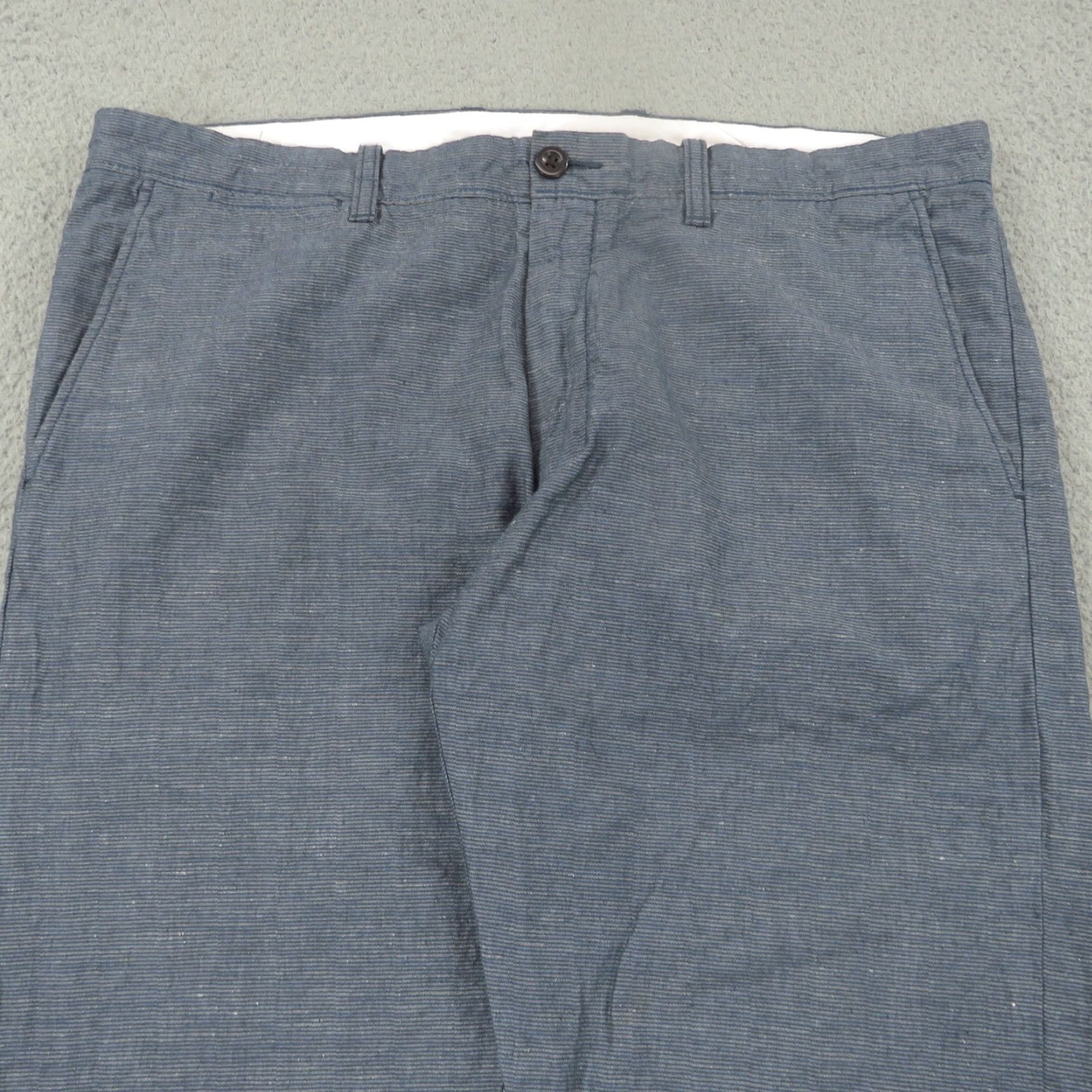 J.Crew J.CREW Pants Mens 36x32 Slim Fit Linen 5-Pocket Chino Beach Preppy 484 Summer Size US 36 / EU 52 - 4 Thumbnail