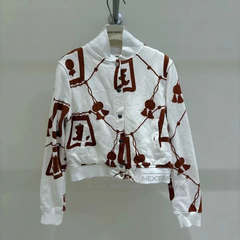 Hermes Hermes Patterned Tweed Tracksuit Set. Size US S / EU 44-46 / 1 - 1 Thumbnail