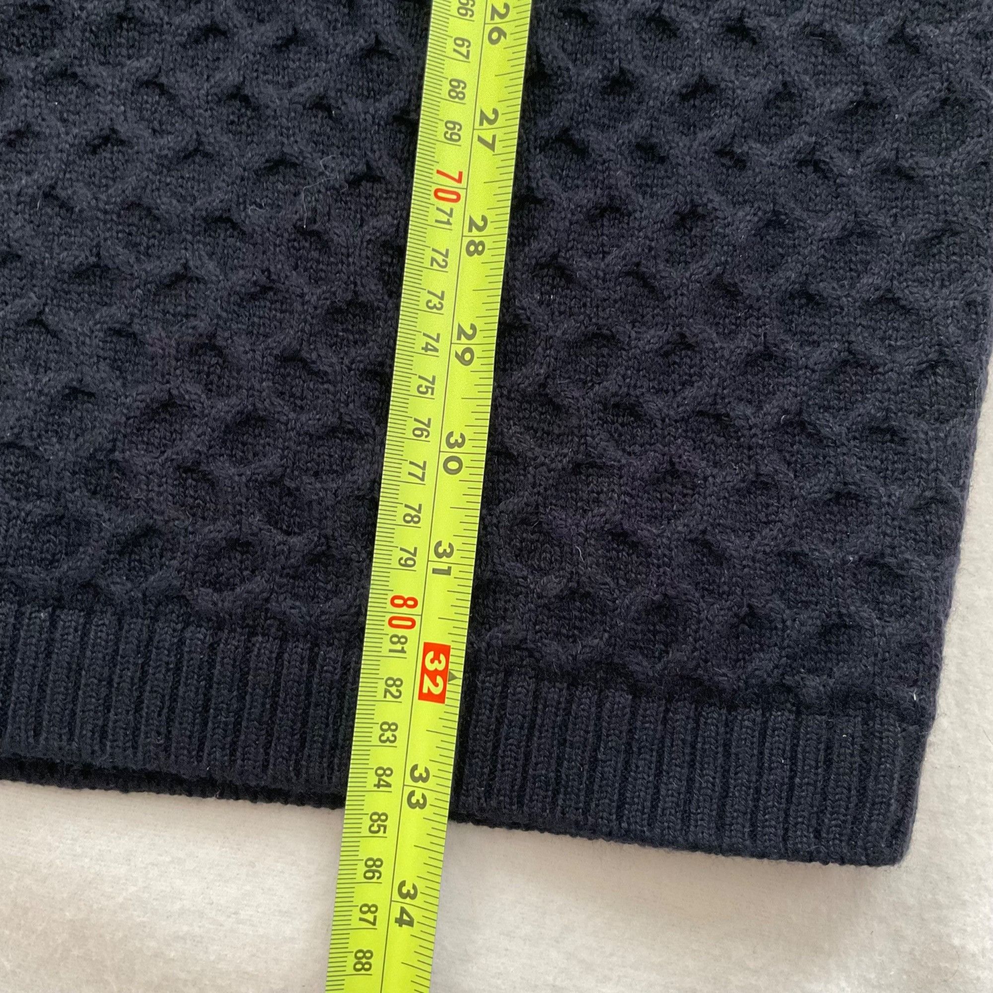 Loro Piana NWT LORO PIANA soft cashmere navy blue sweater knitted dress Size XS / US 0-2 / IT 36-38 - 8 Thumbnail