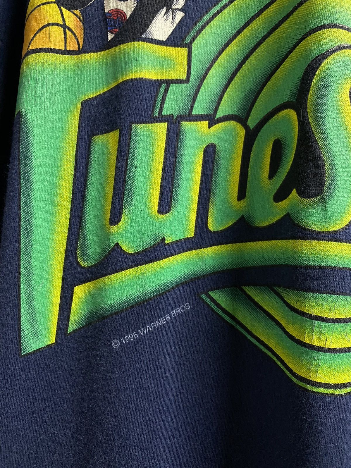 Other Vintage 90’s Looney Tunes Space Jam Movie Tee Shirt XLarge Size US XL / EU 56 / 4 - 3 Thumbnail
