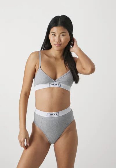 Versace o1y0226 Size : 4 US Logo Triangle Bra in Light Gray/White Size ONE SIZE - 3 Thumbnail