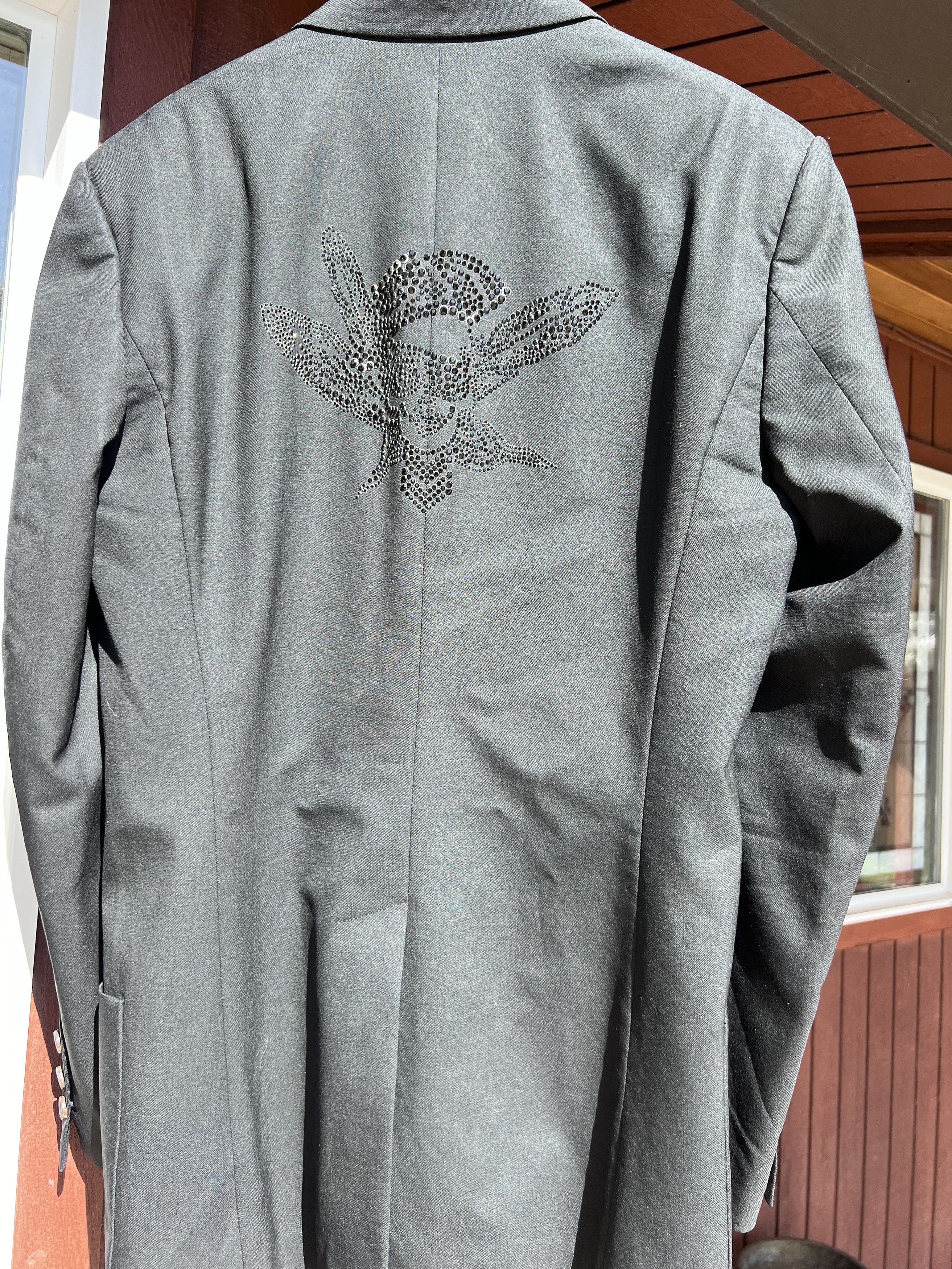 John Galliano John Galliano Rhinestone-logo Men's Blazer Size 48R - 2 Thumbnail