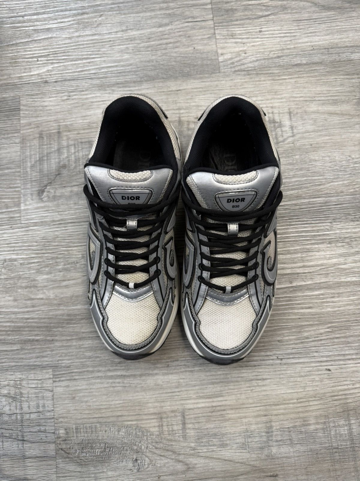 Dior Dior B30 Silver/White Size US 9 / EU 42 - 2 Thumbnail