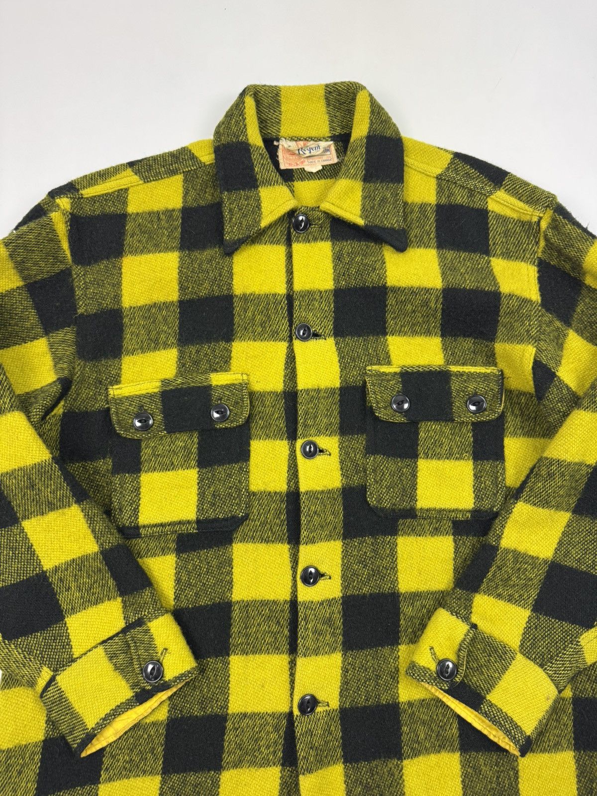 Vintage 50-60’s Vintage Humphrey Regent Wool Chest Pockets Overshirt Size US M / EU 48-50 / 2 - 8 Thumbnail
