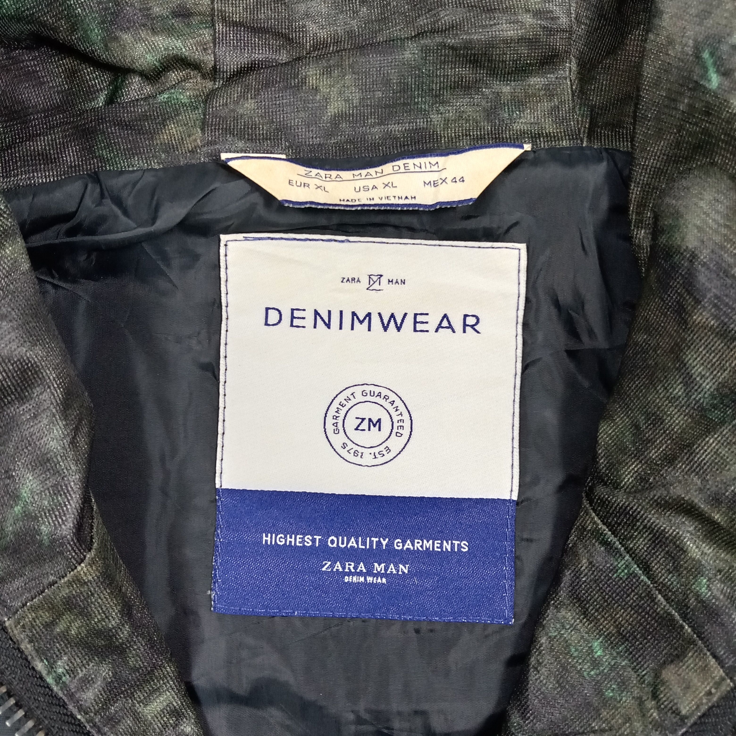 General Research Zara Man Floral Windbreaker Jacket Botanical C289N5 Size US XXS / EU 40 - 3 Thumbnail
