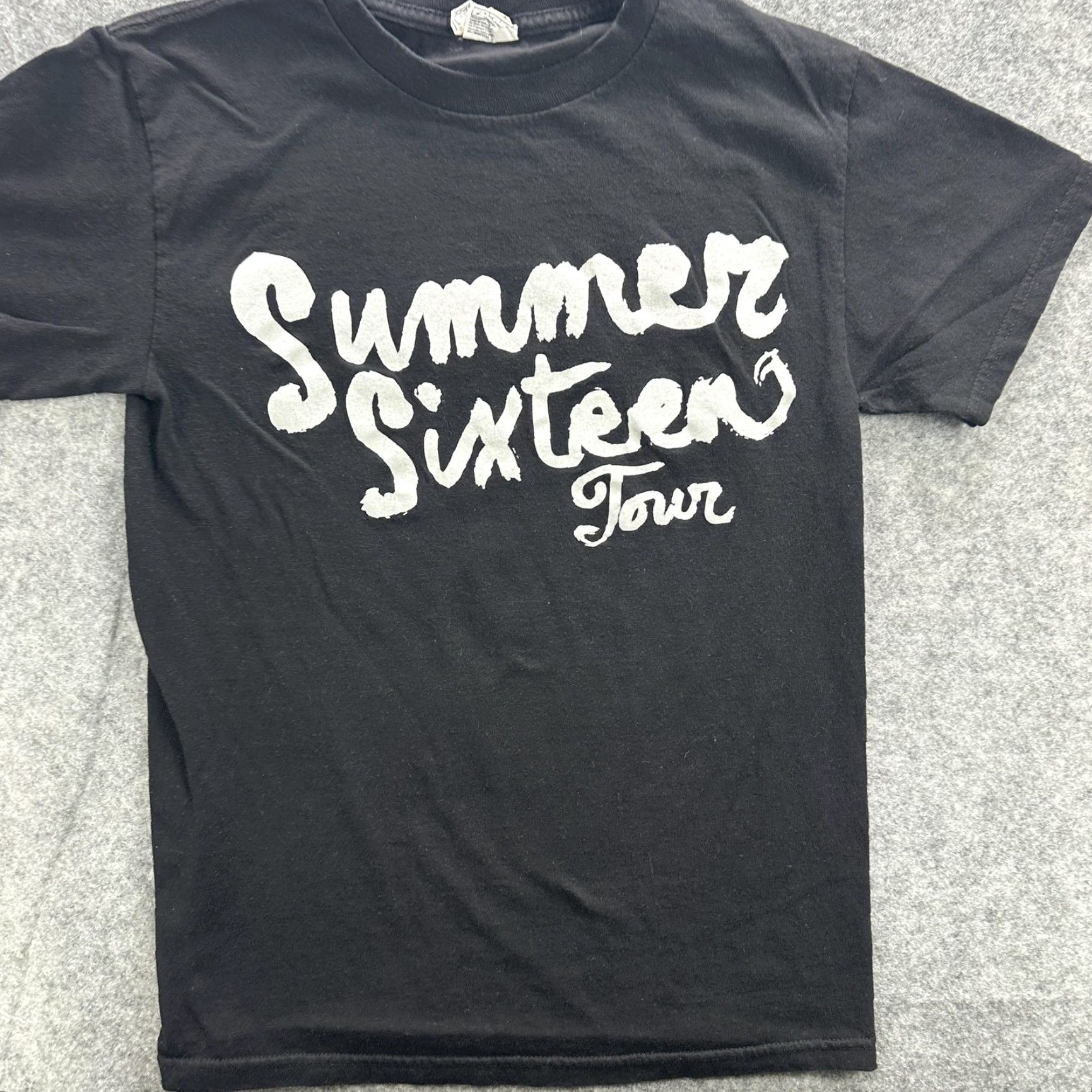 3sixteen ALSTYLE Summer Sixteen Tour Shirt Black Mens Small Short Sleeve Graphic Tee Hip Hop Concert Size US S / EU 44-46 / 1 - 2 Thumbnail