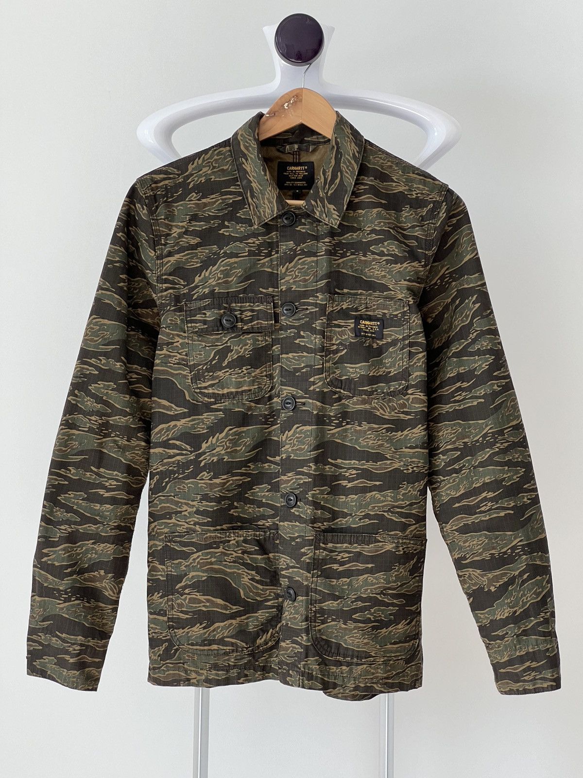 Michigan Chore Coat Carhartt Tiger Camo Jacket Palace X Carhartt