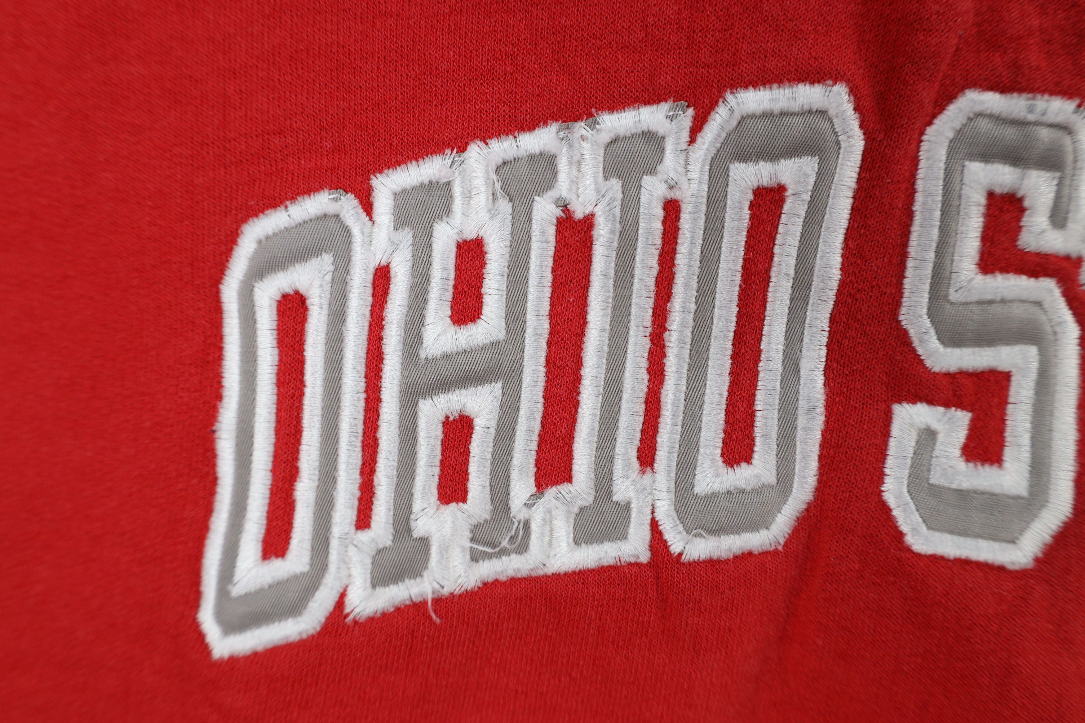 Vintage Vintage 90s Spell Ohio State University Hoodie Sweatshirt Size US M / EU 48-50 / 2 - 8 Thumbnail