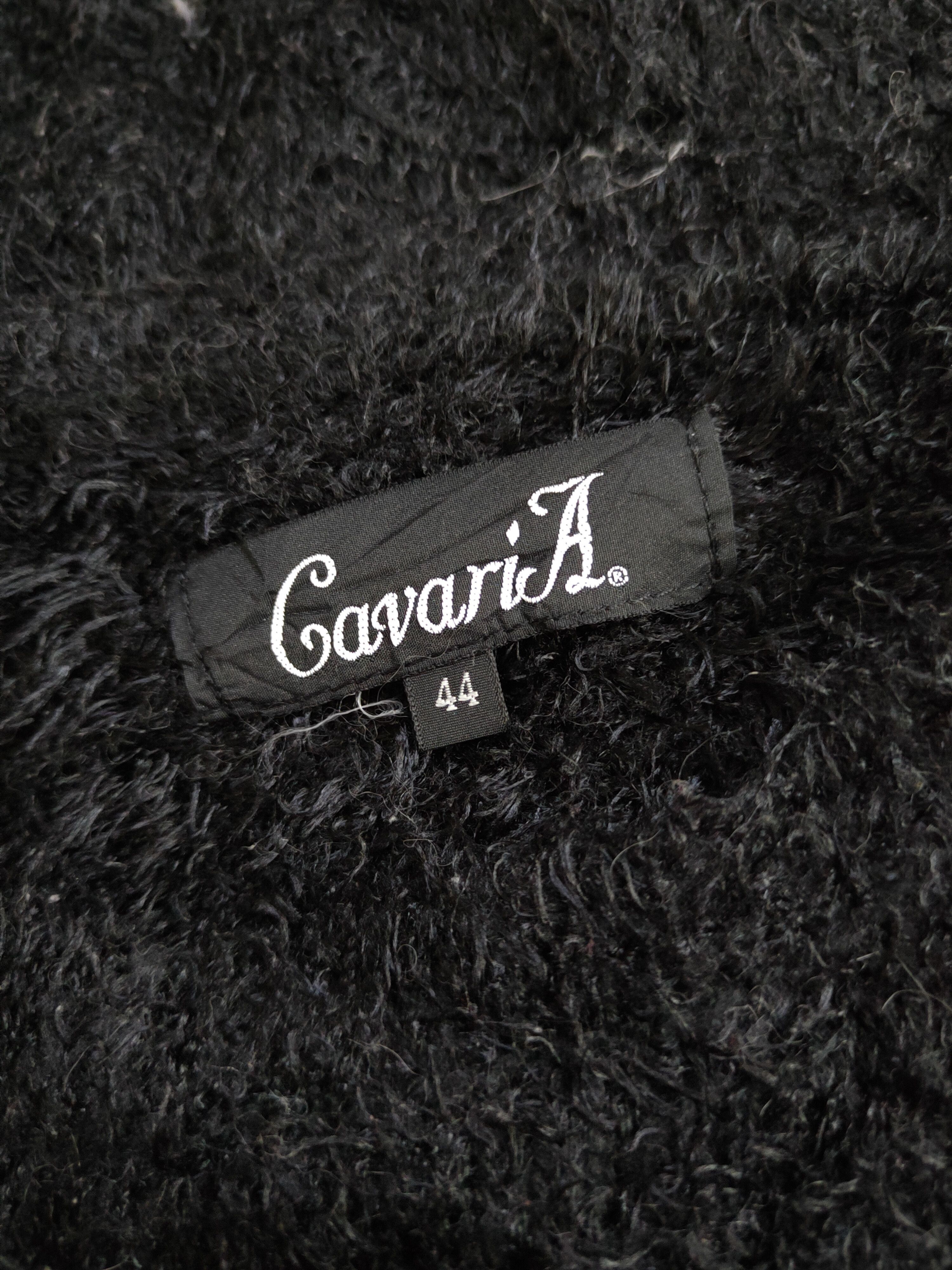 Homespun Knitwear × Japanese Brand × Vintage Gavari A Black Shag Shaggy Fur Mohair Knitwear #S#2068 Size S / US 4 / IT 40 - 12 Thumbnail