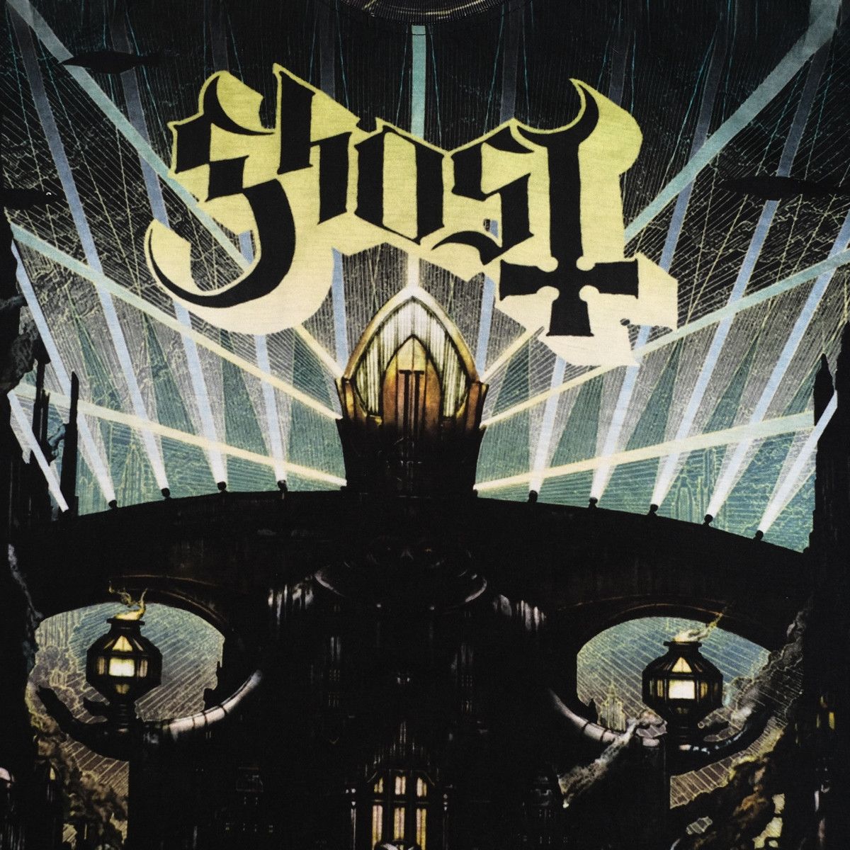 Vintage Ghost Satan Chruch AOP Graphi Modern Bootleg Tee Size US XL / EU 56 / 4 - 6 Thumbnail