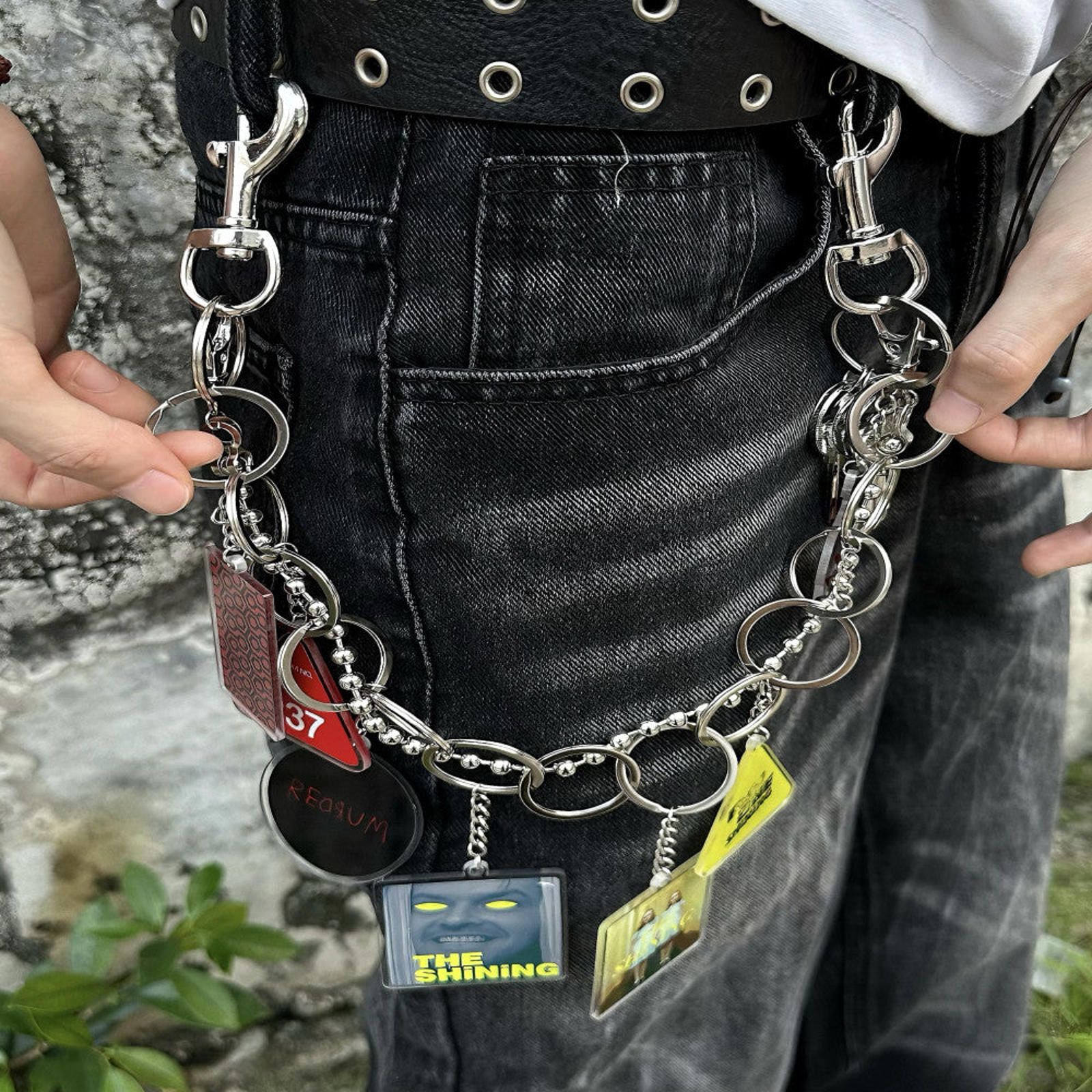 Jewelry Vintage Horror Film Keychain Wallet Chain Size ONE SIZE - 4 Thumbnail