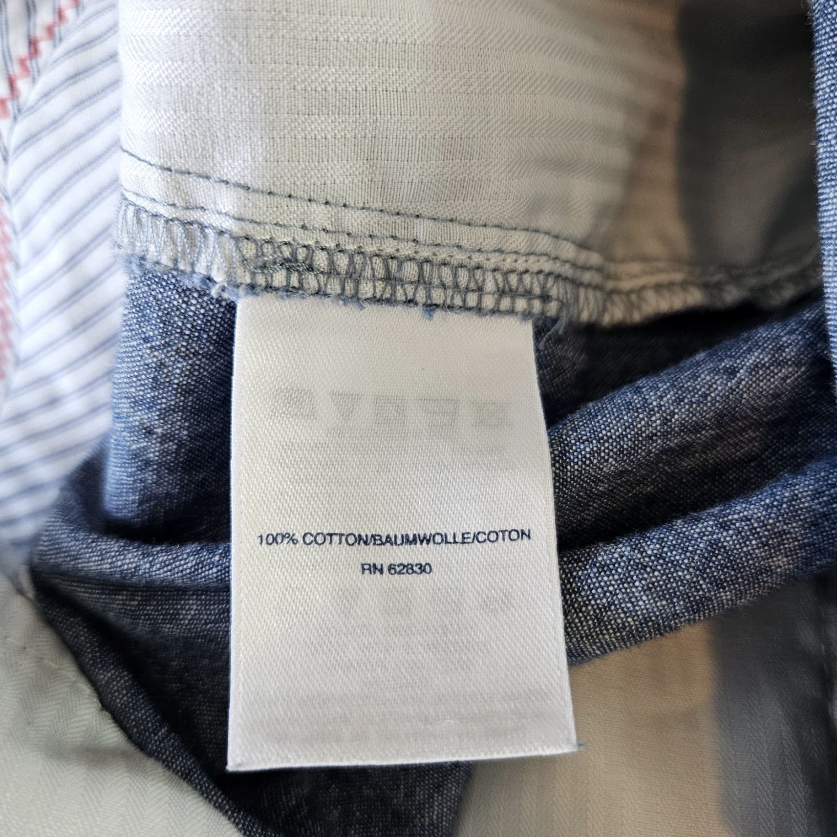 Lands' End **Lands' End Women Cropped Blue Cotton Pants Size 26W** User: Lands' End Women Cropped Blue Straight Leg Cotton Pants Size 26W Size 26" / US 2 / IT 38 - 5 Thumbnail