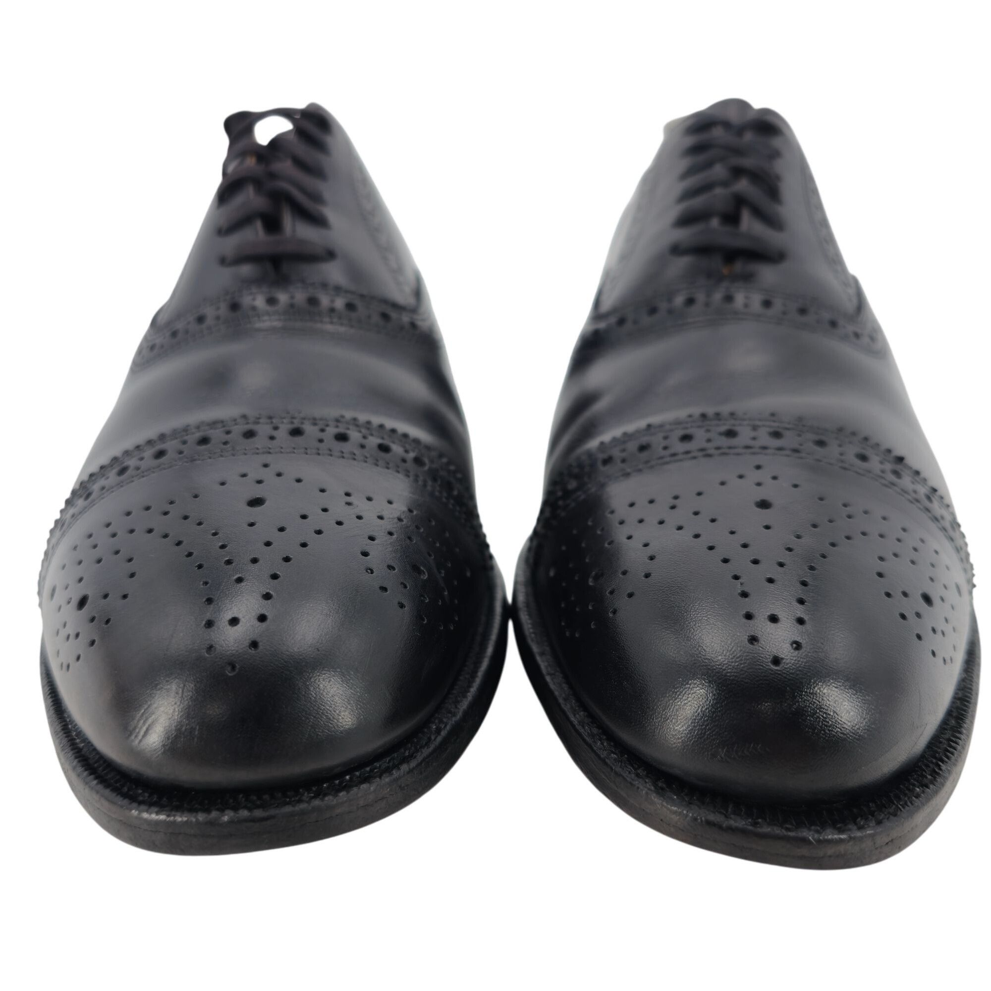 Polo Ralph Lauren Polo Ralph Lauren Benchmade Italy Mens size 13 Black Leather Size US 13 / EU 46 - 5 Thumbnail
